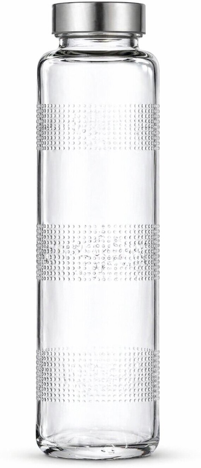 Image of KanchKart Dotted Clear Glass Bottle 750ml 750 ml Glass Bottle