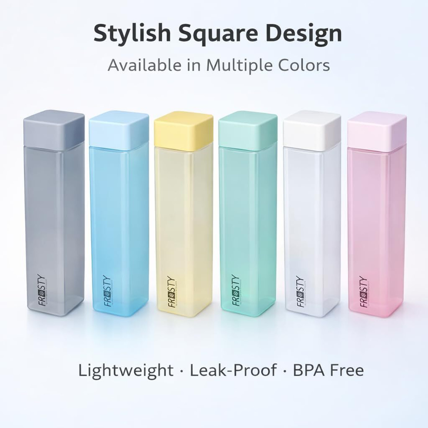 Image of RBGIIT Fridge Water Bottle Pack of 6 Pic Set H30 1000 ml Plastic Bottle