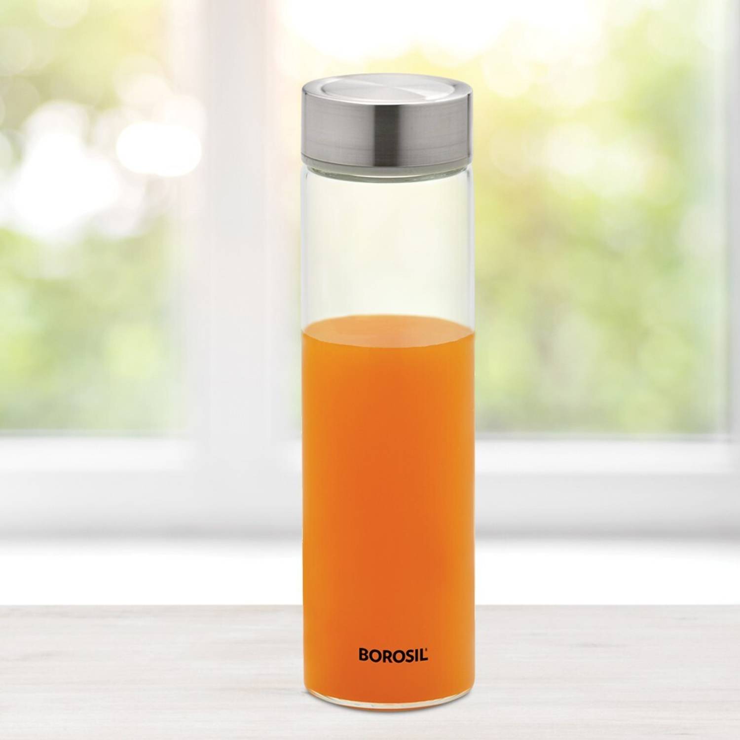 BOROSIL Neo 550 ml Borosilicate Glass Bottle
