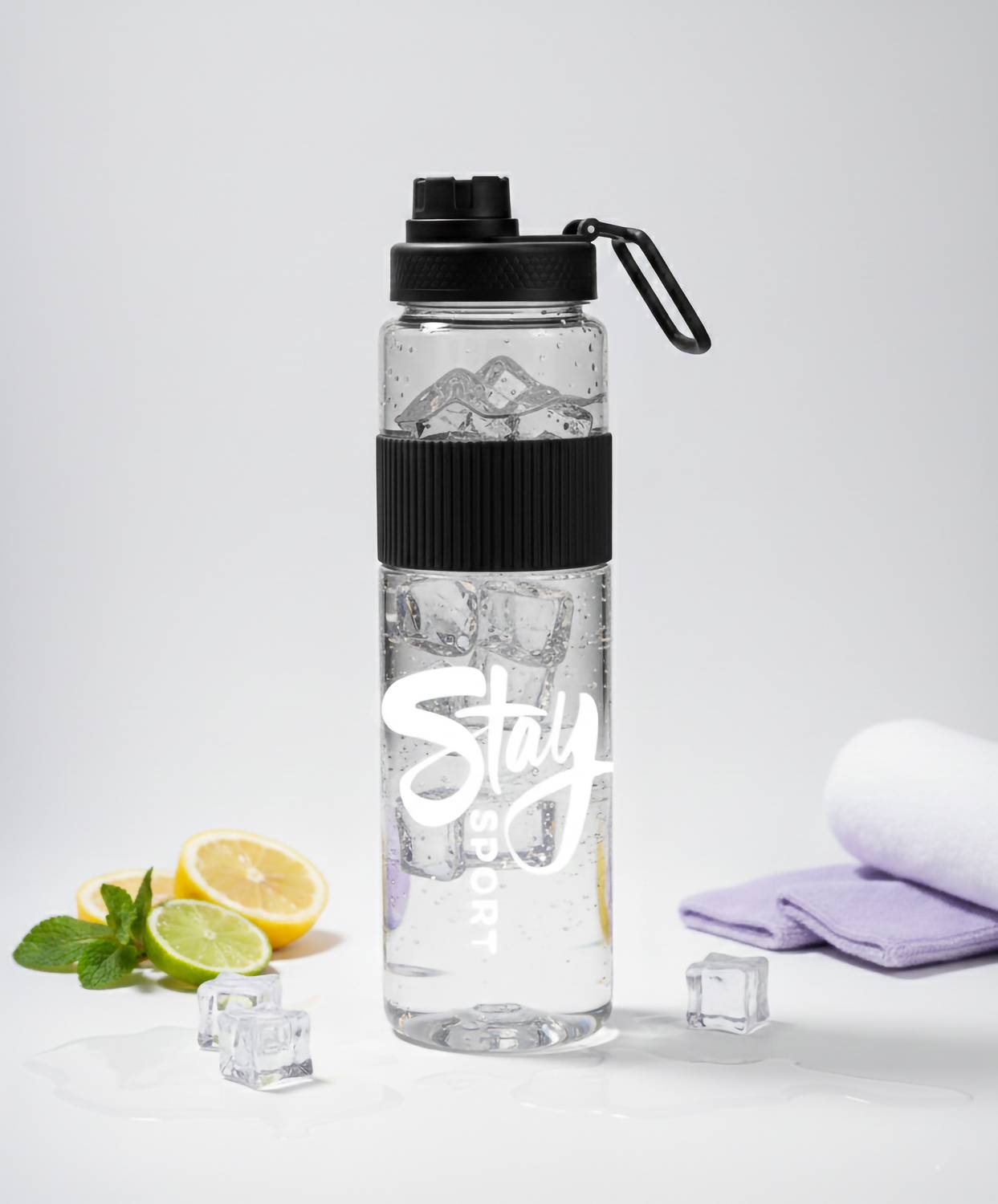 2Mech 1000ml Portable Gym Sipper Bottle 1000 ml Plastic Bottle