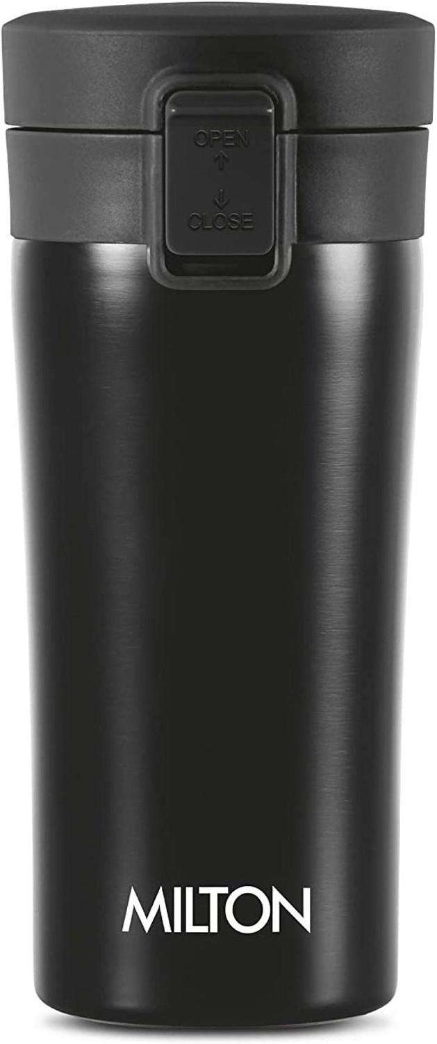 Image of MILTON Coffee Mug Thermosteel Hot or Cold Insulated Flask Tea Mug,Soup Flask,Juice Mug 300 ml Steel Flask