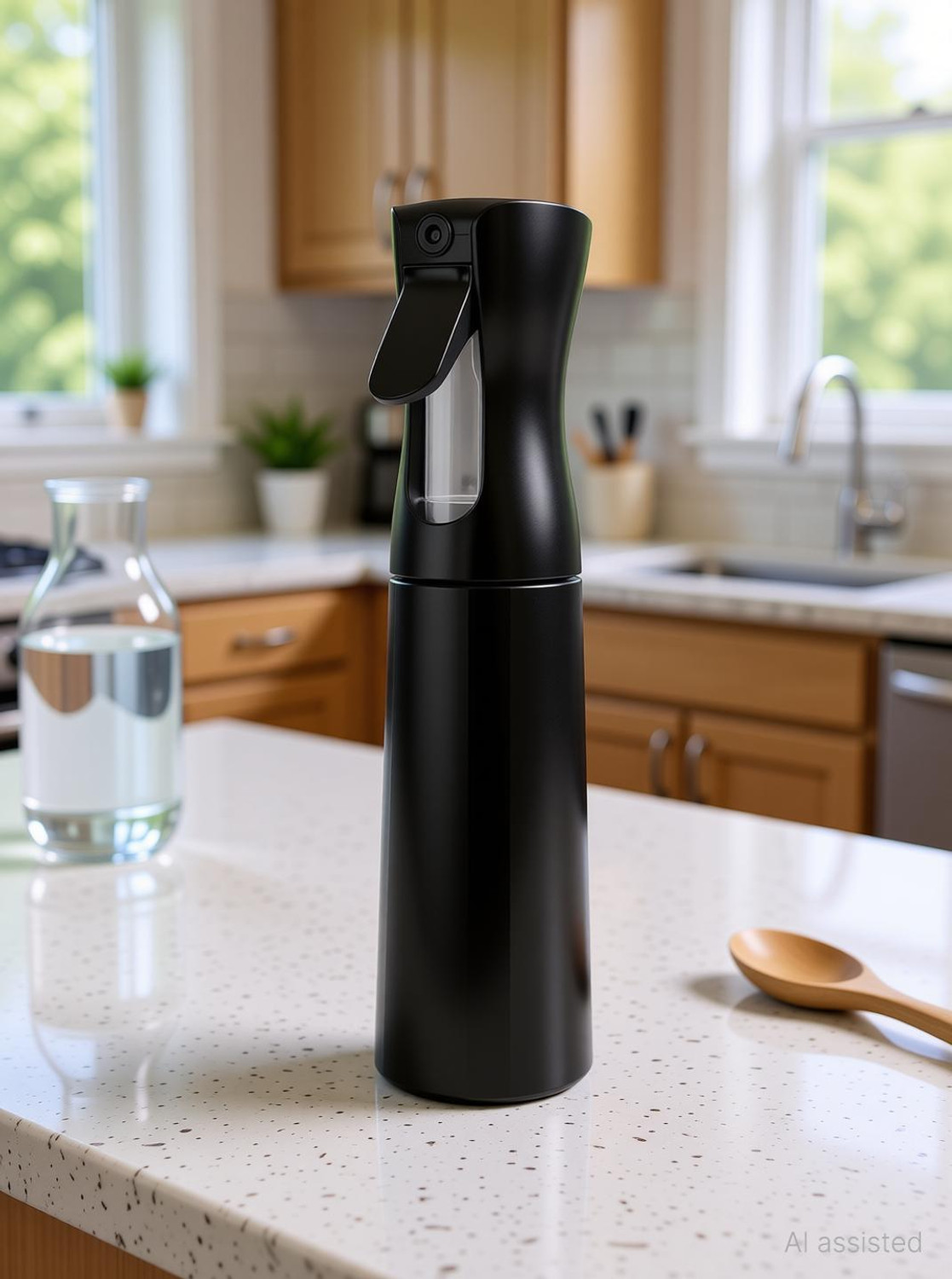 Image of Dominic Hair Mist Spray Bottle?Salon Water Spray BottleMultifunction Empty 500 ml Plastic Spray Bottle