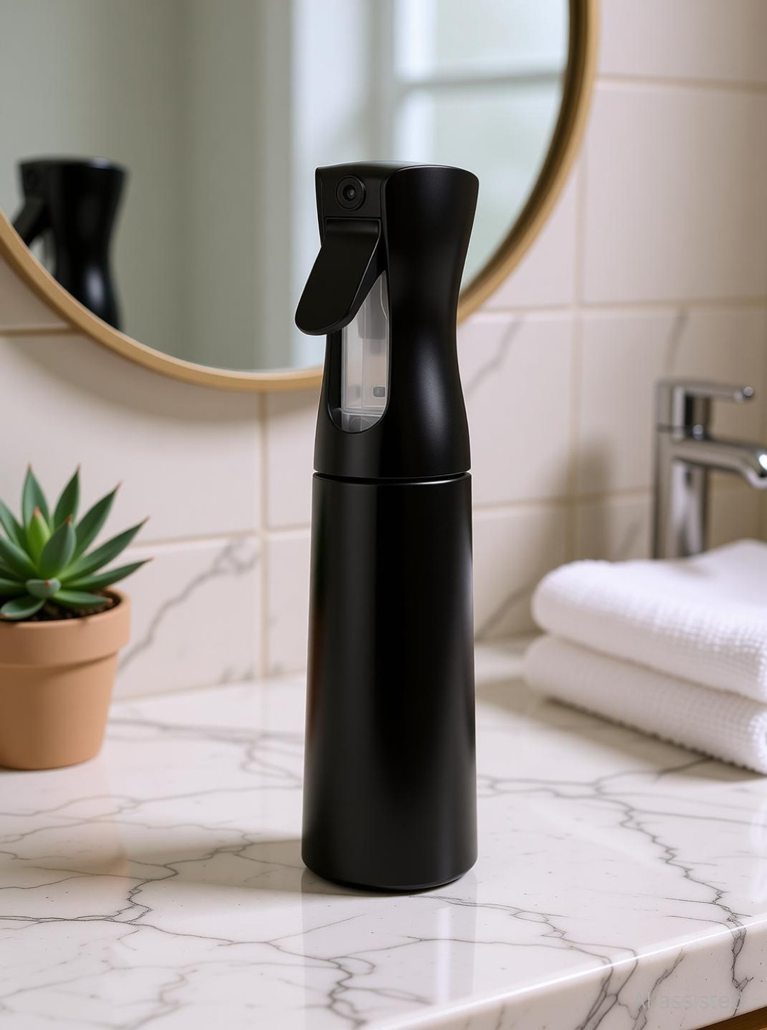 Image of Dominic Hair Mist Spray Bottle?Salon Water Spray BottleMultifunction Empty 500 ml Plastic Spray Bottle