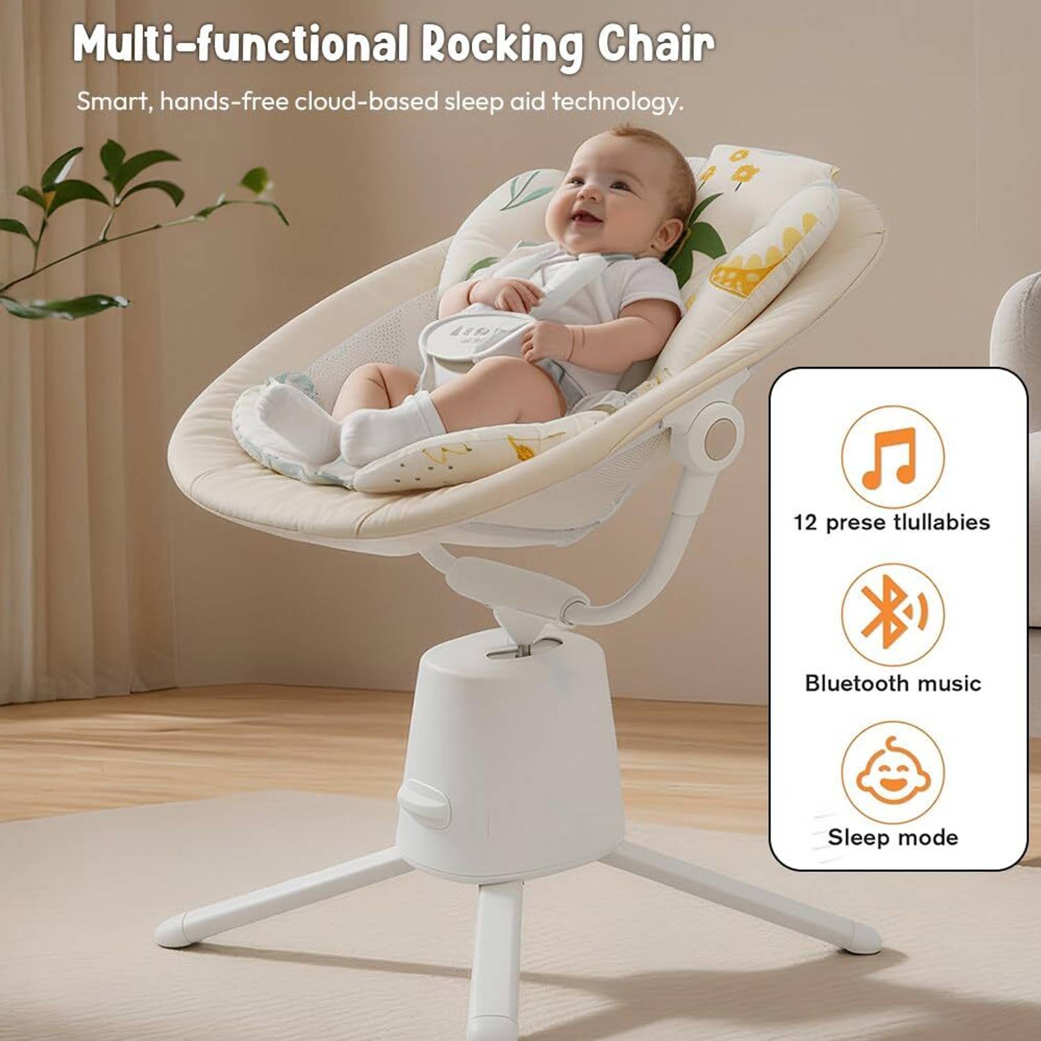 StarAndDaisy Baby Multi-Function Rocker Chair - Image 3