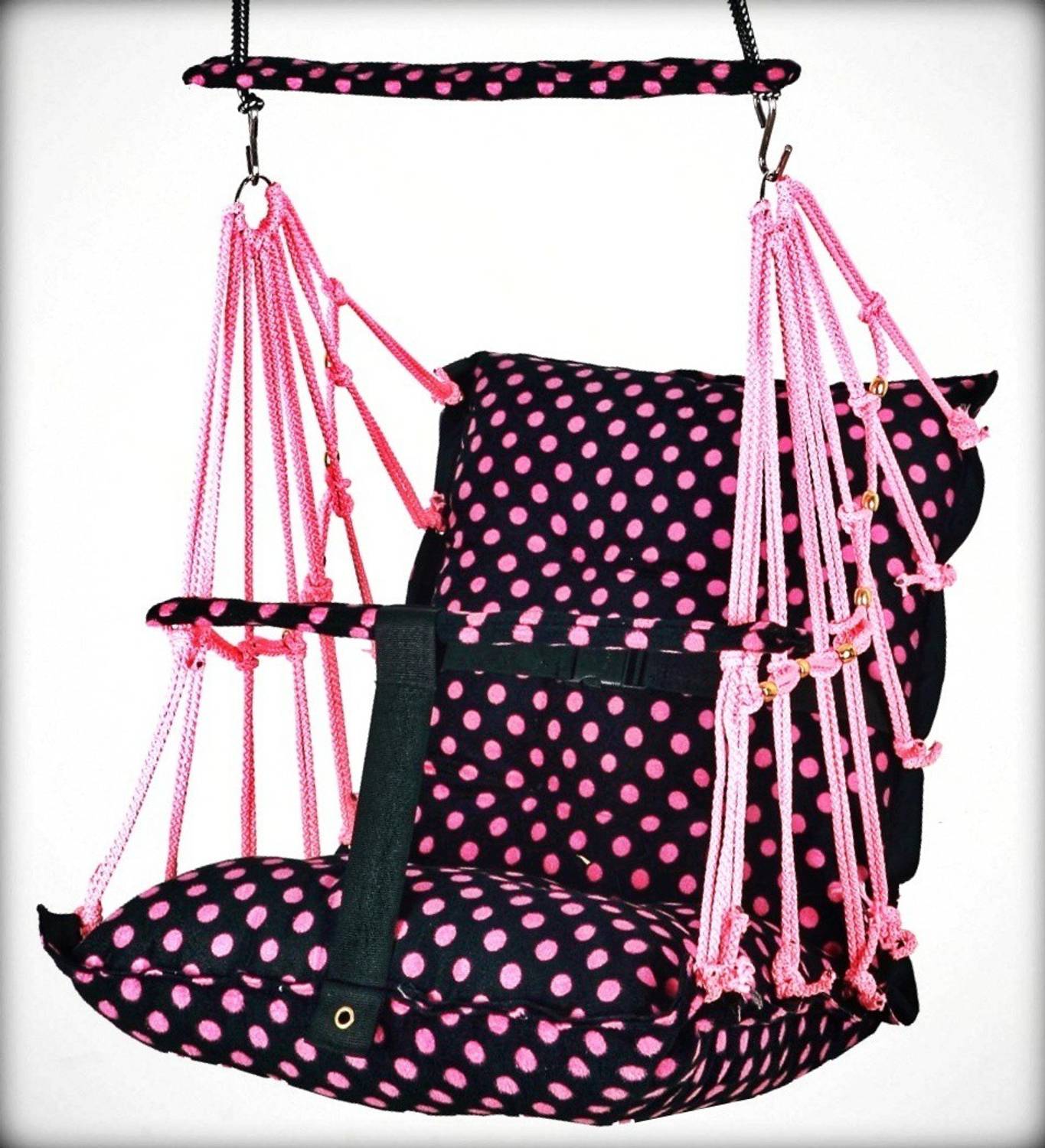 BJIK Premium Quality Cotton Baby Swing 1 to 6 Year Jhulla Swings Swings