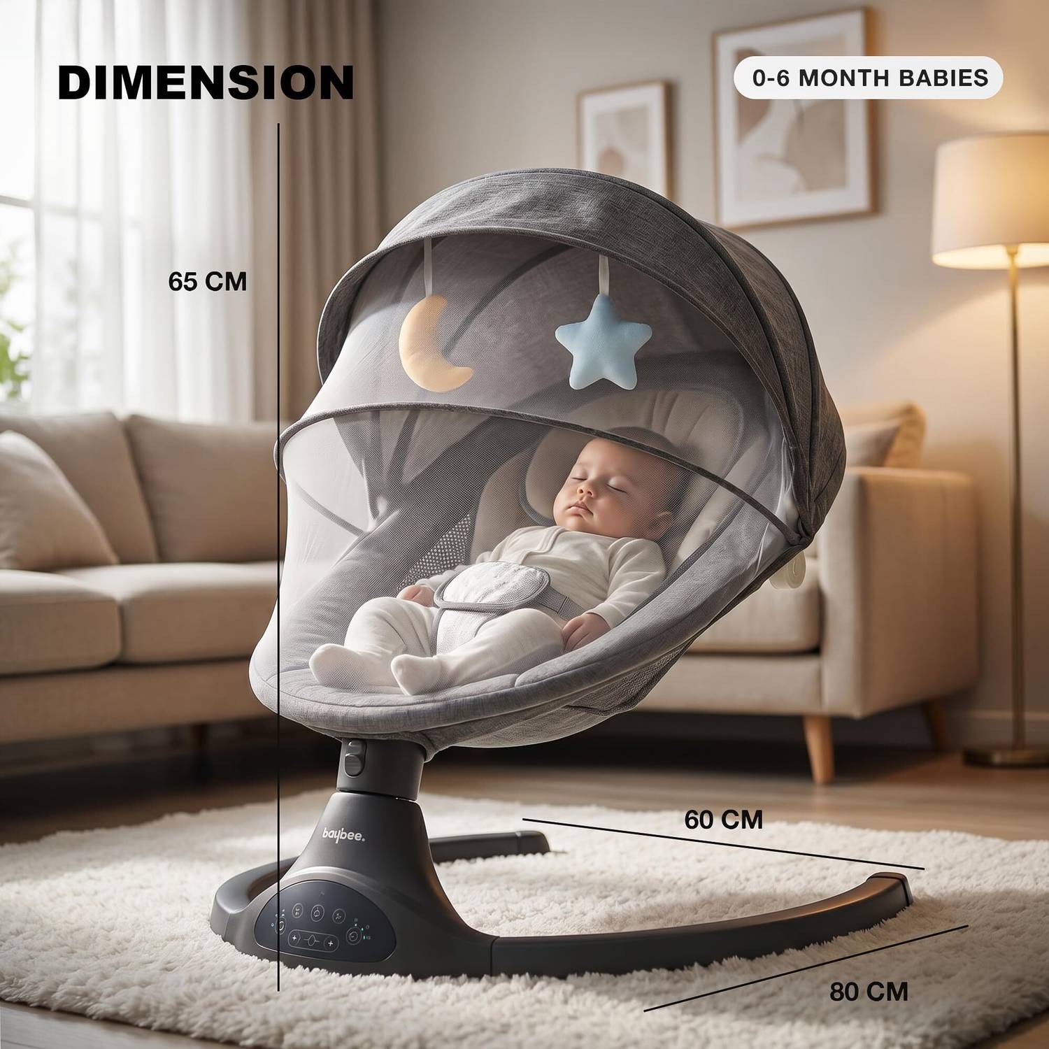 बेबी Baby Electric Swing with Music - Image 5