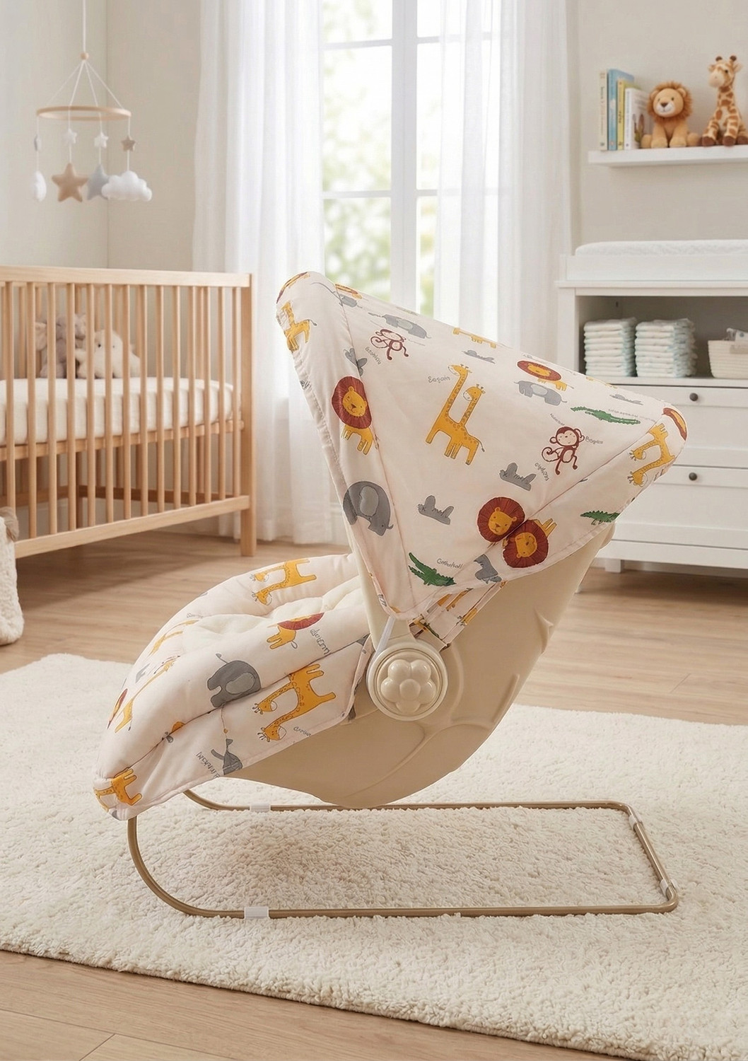 Image of Avani MetroBuzz 10 in 1 Baby Carry Cot | Rocker & Bouncer | Baby Swing | Adjustable Handle | Rocker and Bouncer