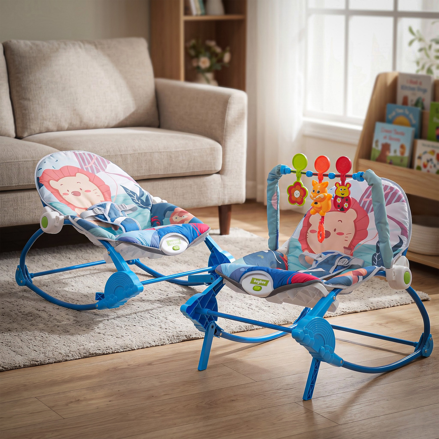 baybee Baby Rocker & Bouncer Bouncer (Blue) - Price History