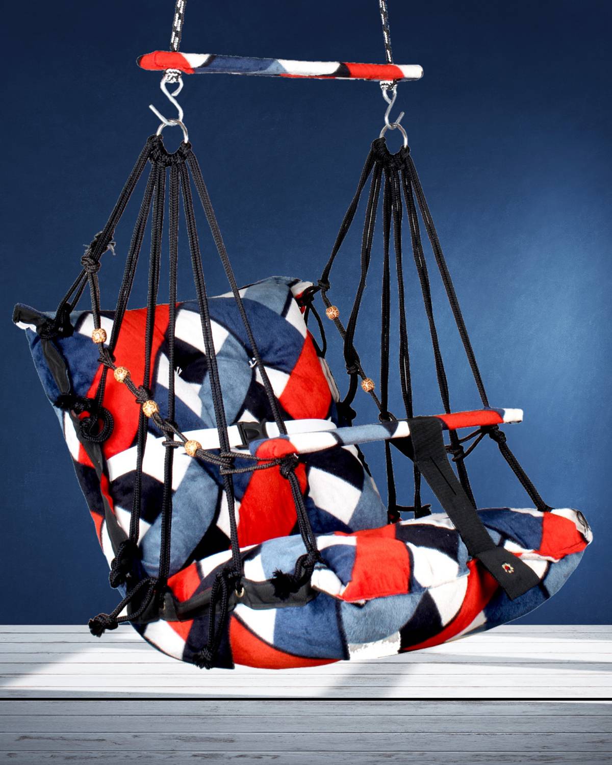 BJIK Premium Quality Cotton Baby Swing 1 to 6 Year Jhulla Swings Swings
