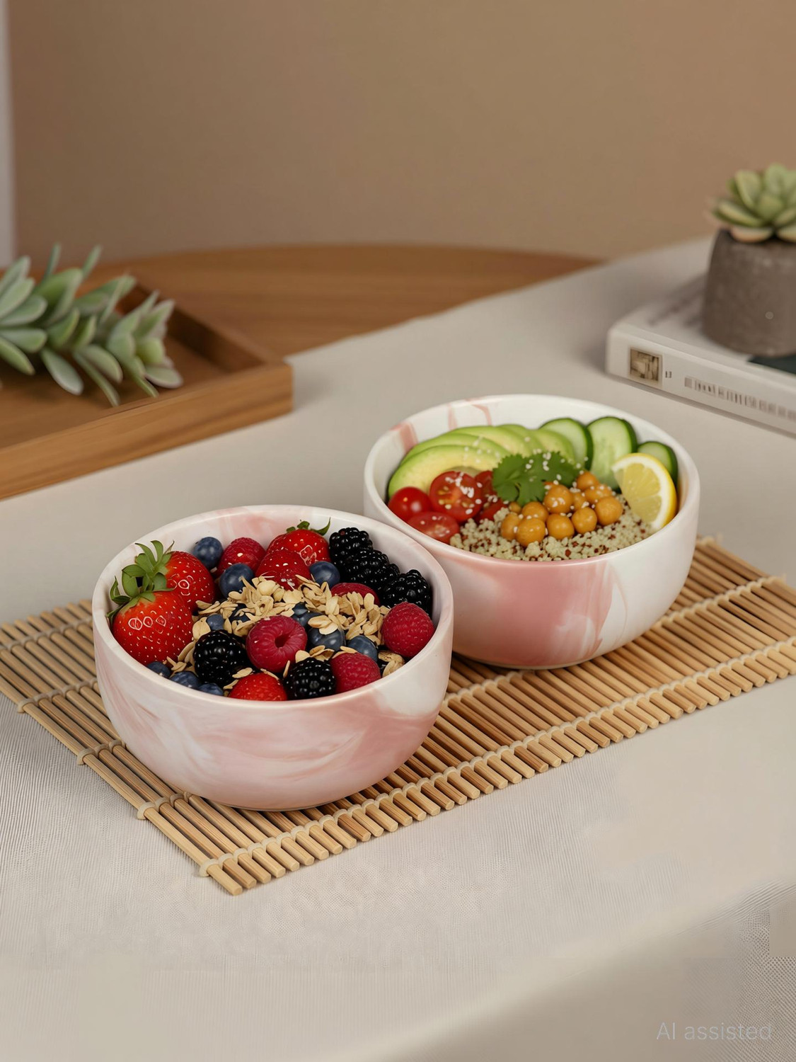 Image of Liva Ceramic Serving Bowl New Trendy Ceramic bowls for Snacks, Pasta, Rice, Dal, Noodles, Maggi & More