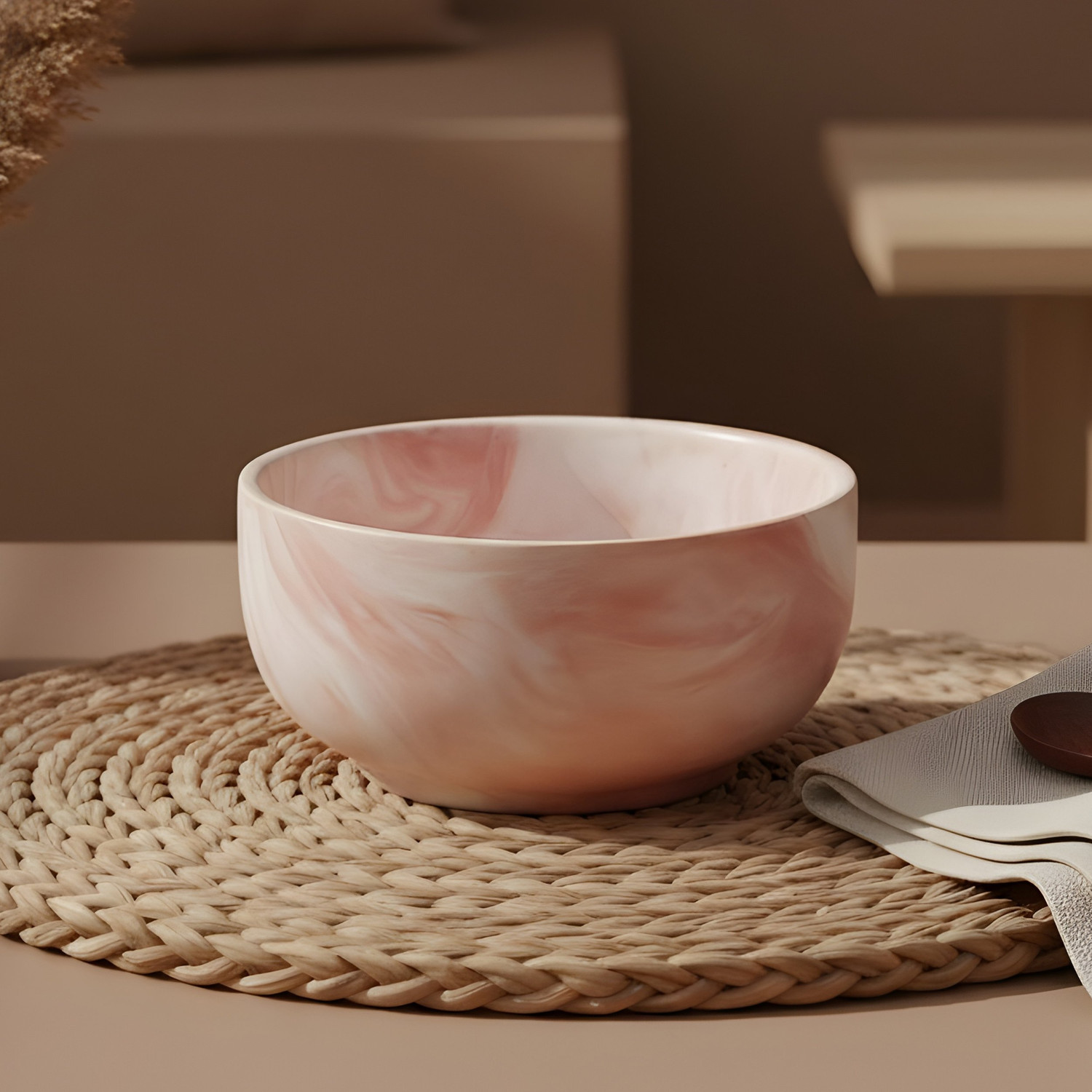 Image of Liva Ceramic Serving Bowl New Trendy Ceramic bowls for Snacks, Pasta, Rice, Dal, Noodles, Maggi & More
