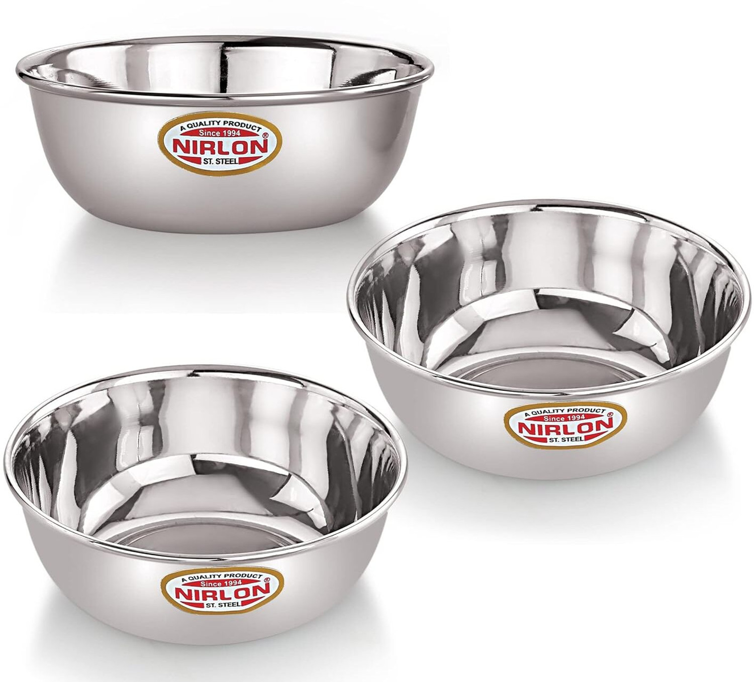 Image of NIRLON Stainless Steel Vegetable Bowl