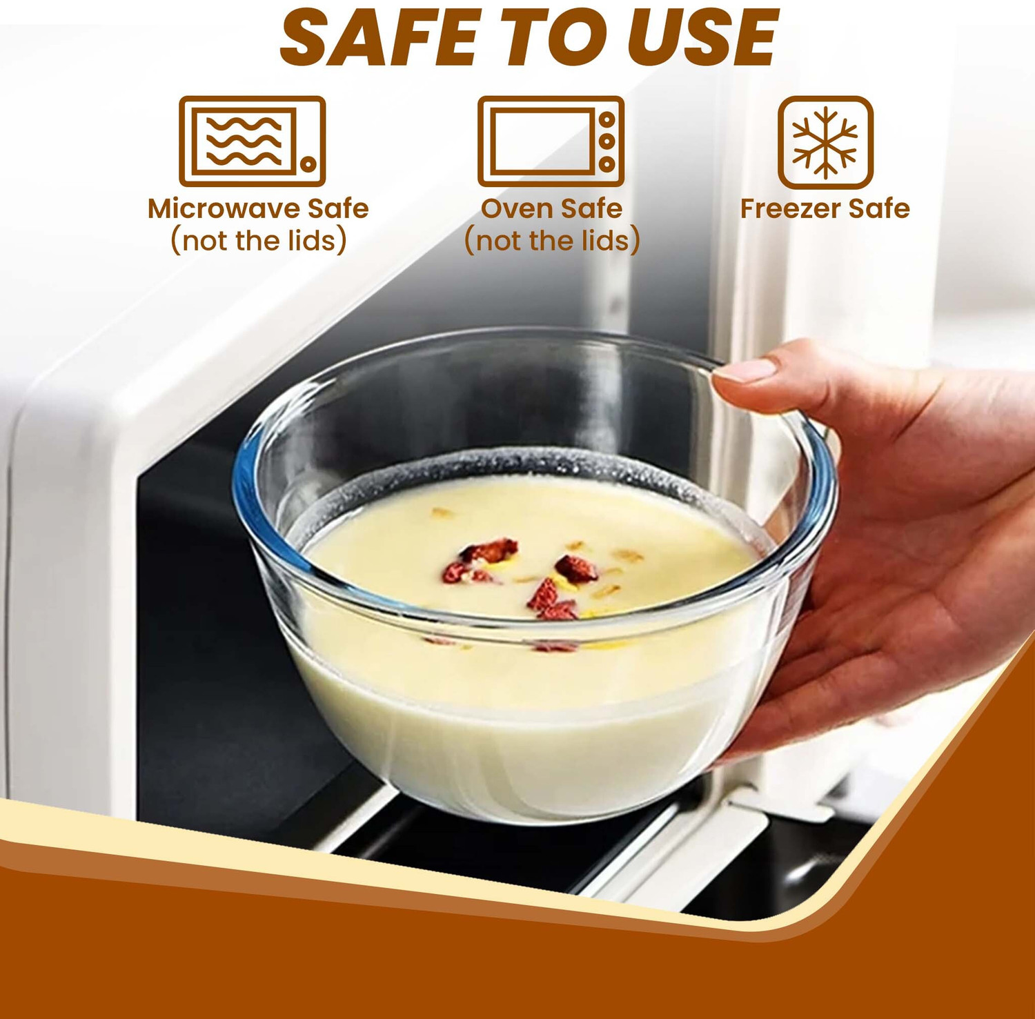 Image of AGARO Glass Mixing Bowl