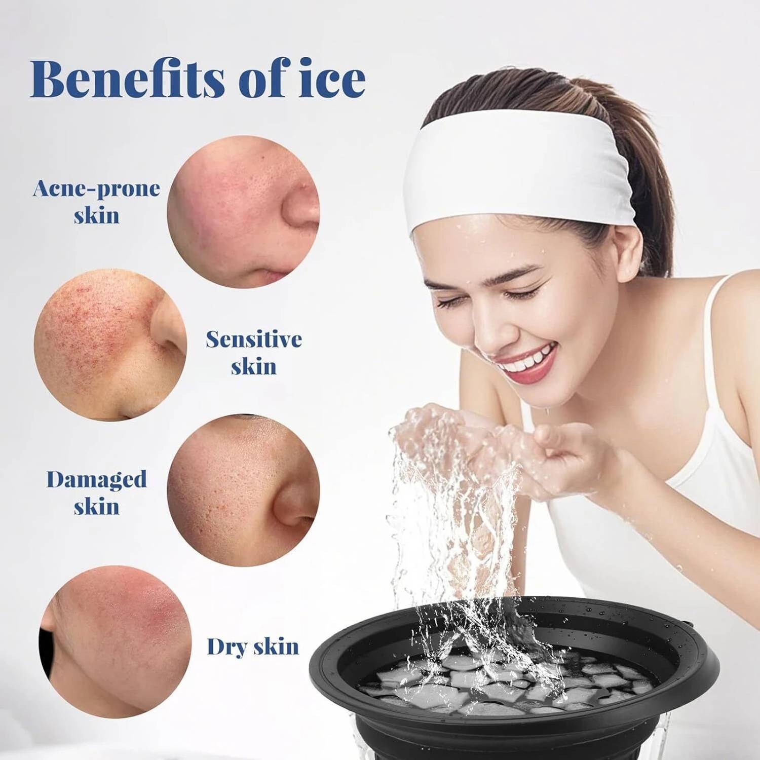 Trackworld Silicone Face Ice Bowl with Roller - Image 4