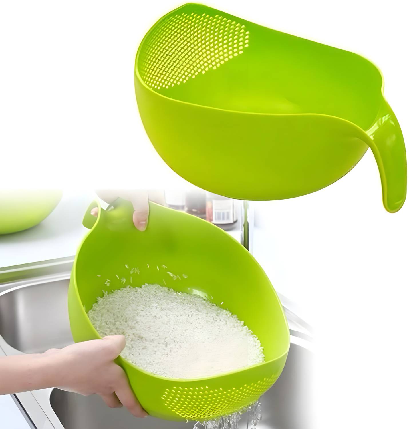 BloomKitchen Plastic Vegetable Bowl