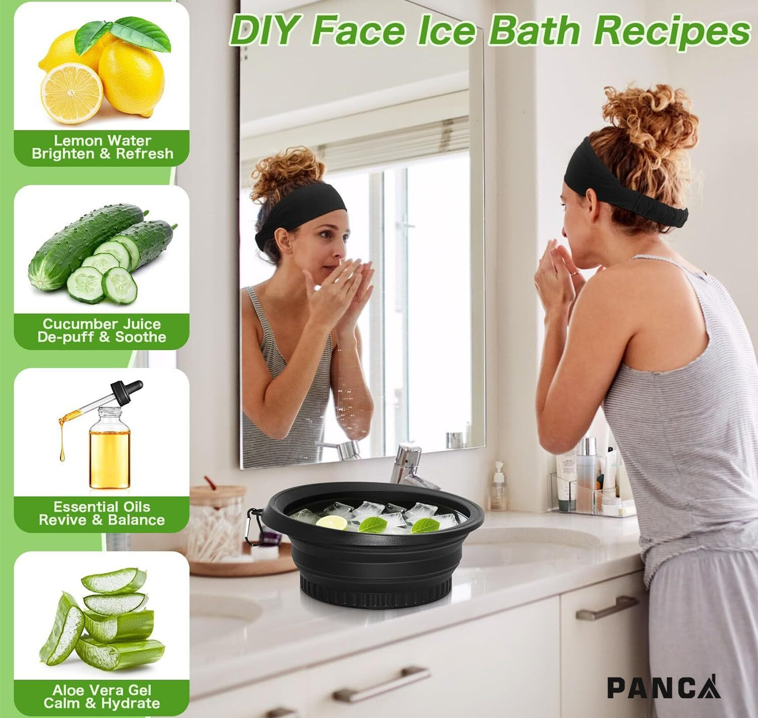 Image of kridhrish Silicone Massage Bowl Facial Ice Therapy Bowl