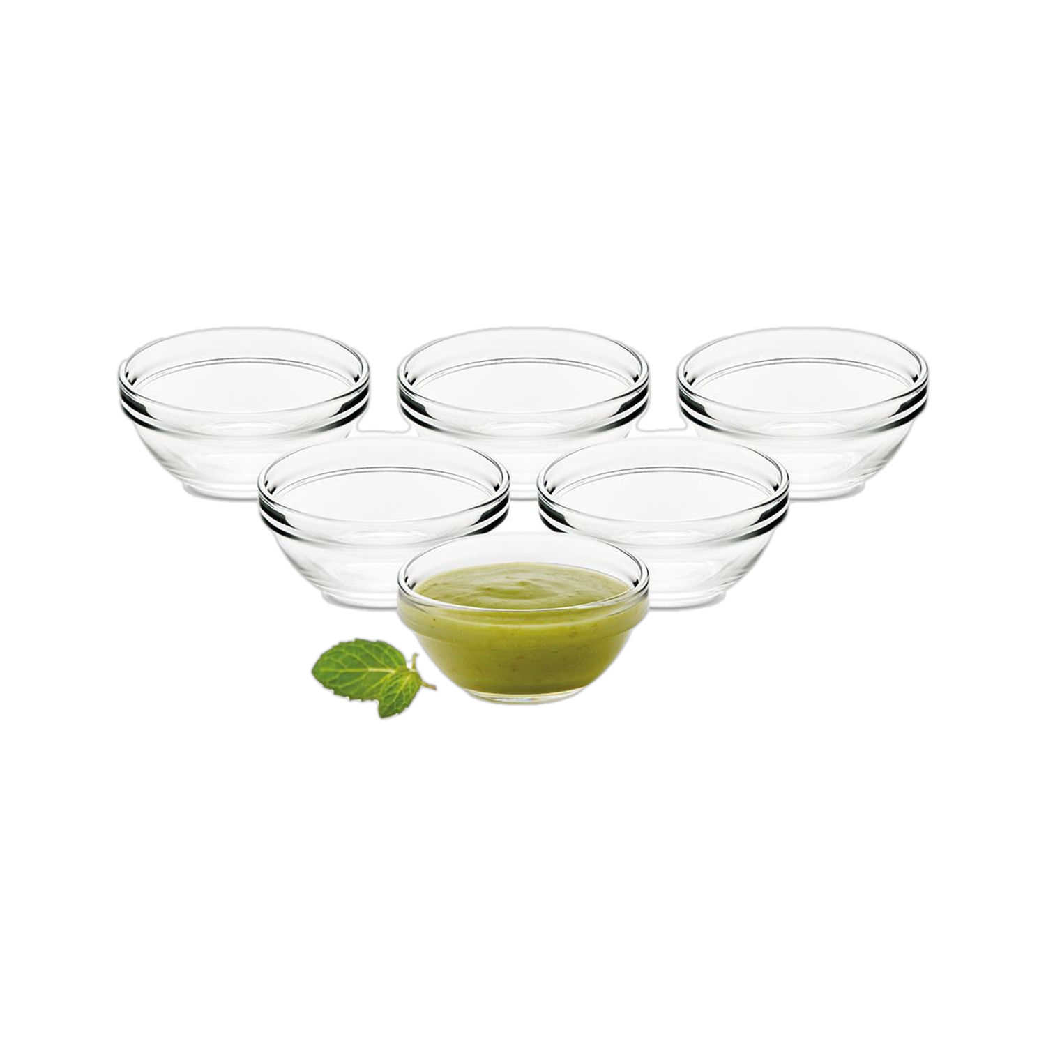 BOROSIL Borosilicate Glass Dessert Bowl