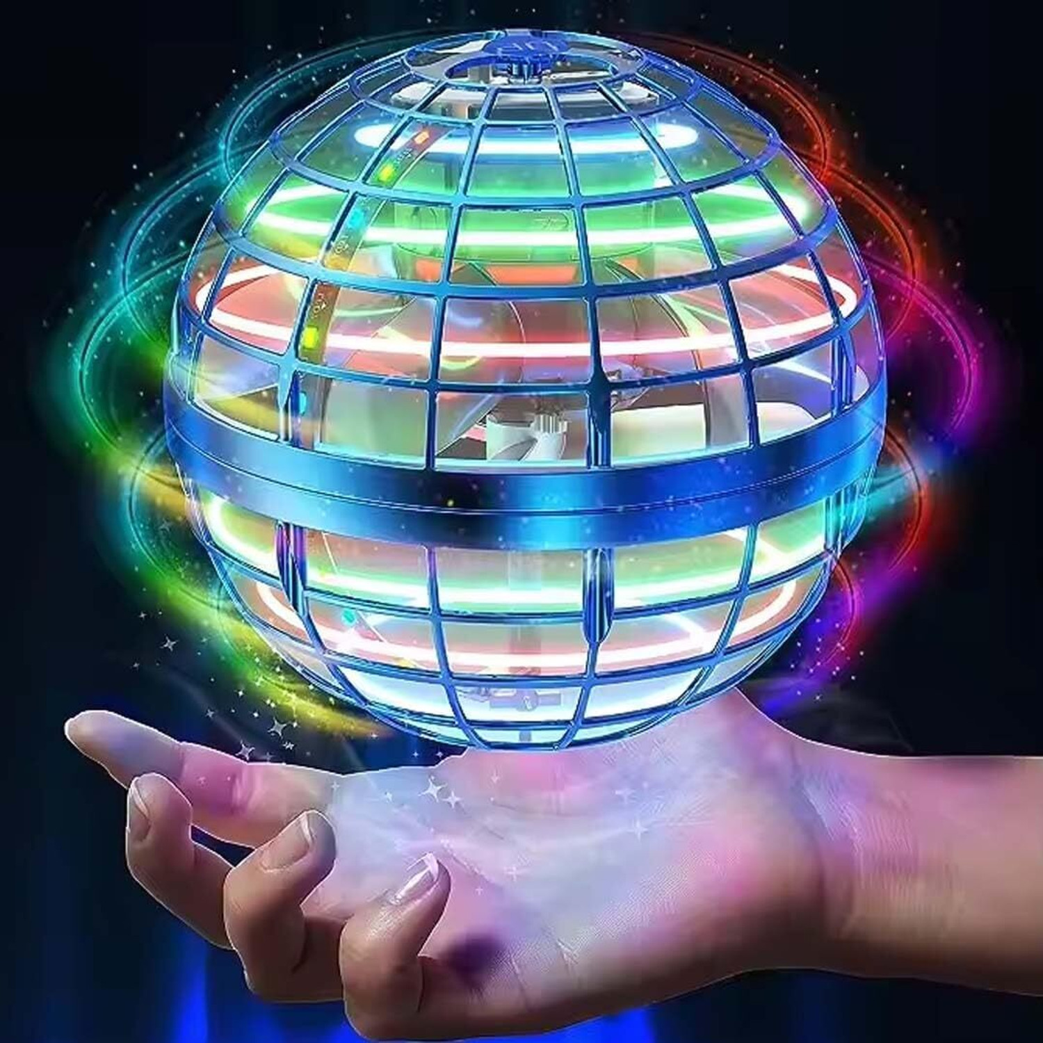 Image of URBANNEST Flying Spinner Ball Toy with RGB LED Lights