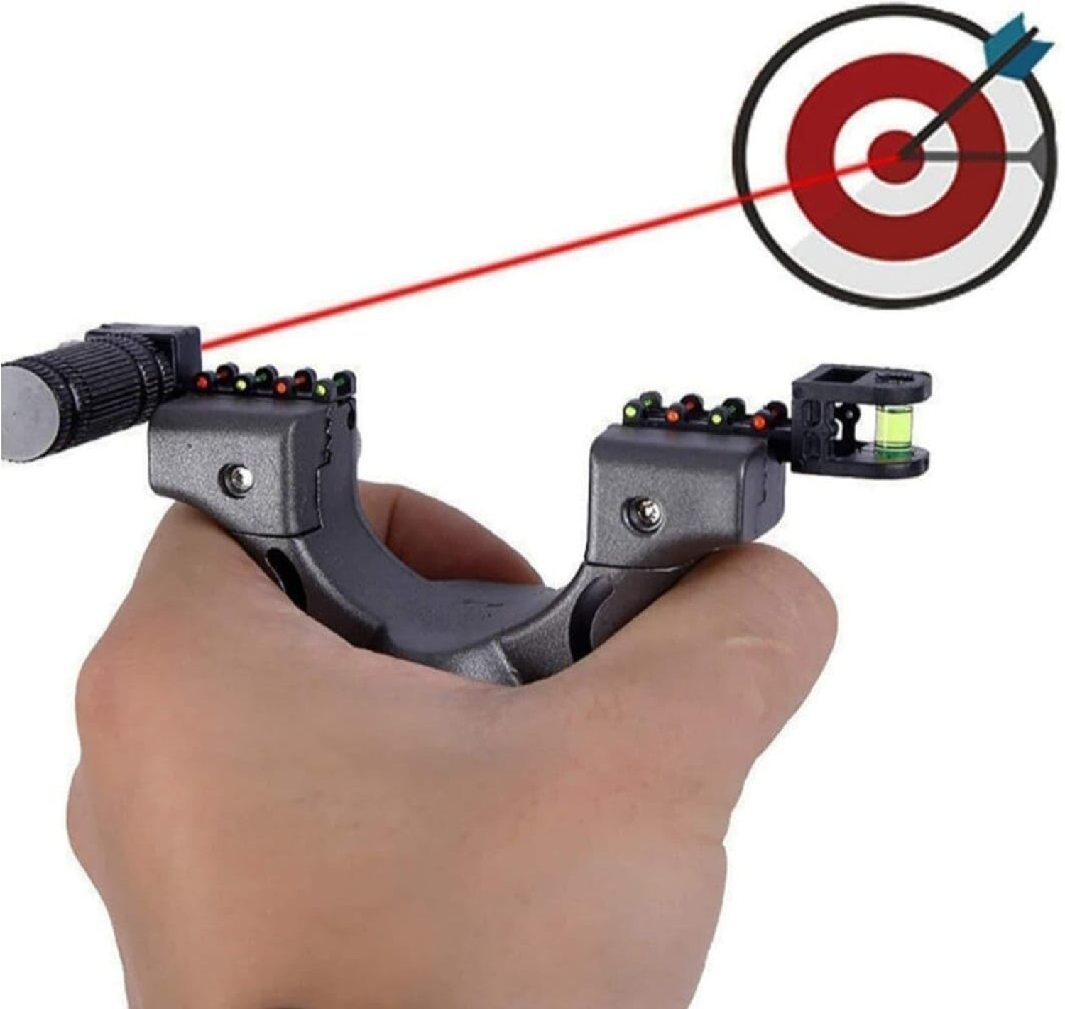 Image of voltique Tactical Adventure Catapult Pro Slingshot (Black)