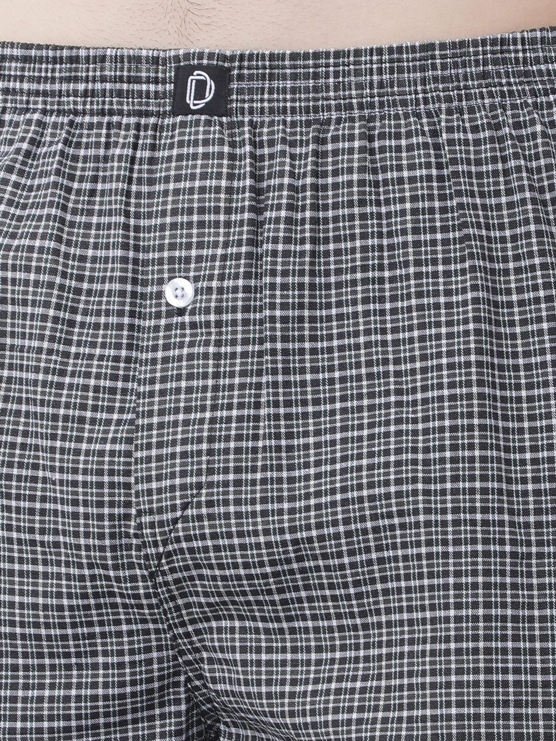 Image of Dollar Checkered Men Boxer