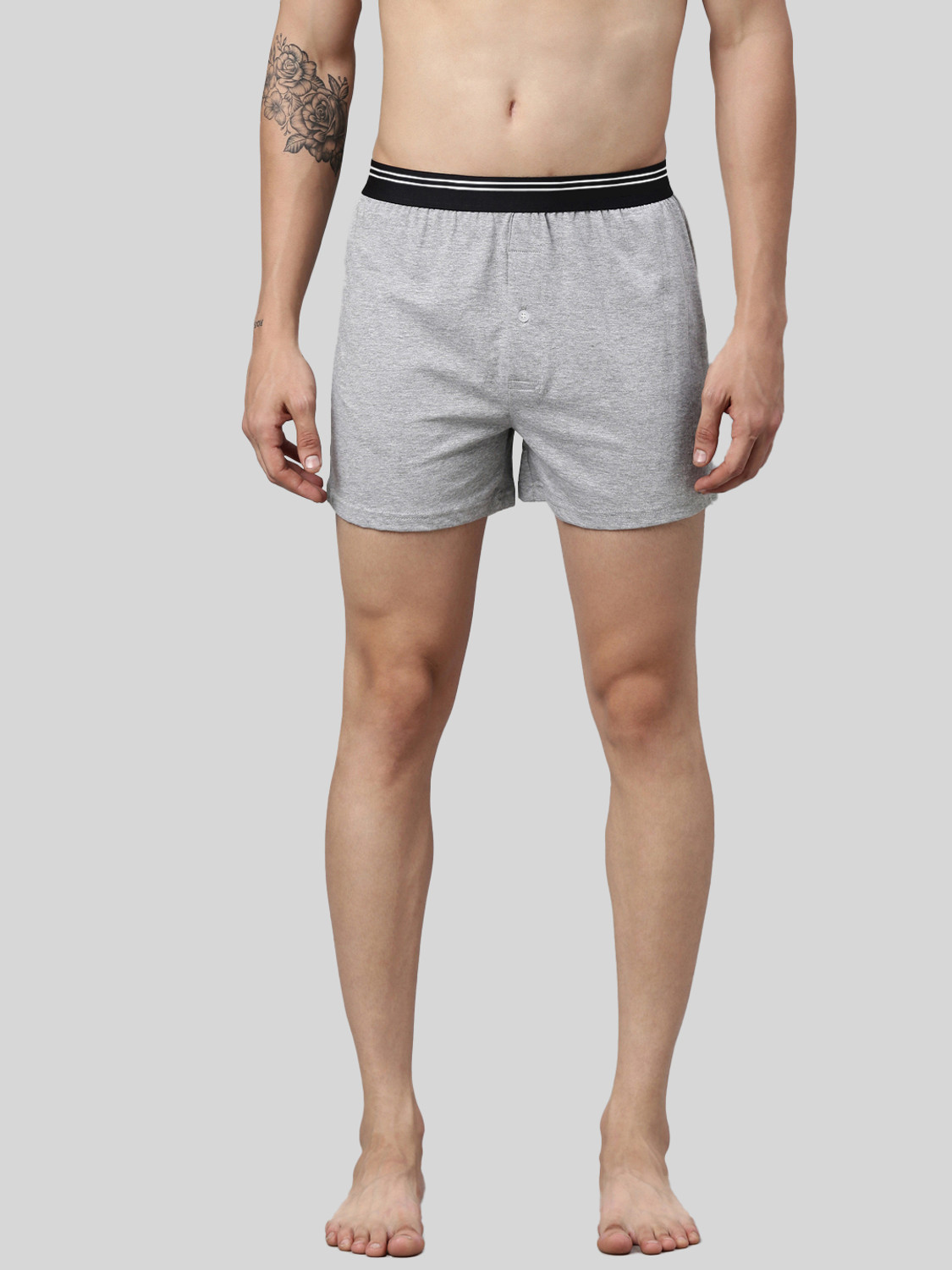 Image of JOVEN Pack of 2 Solid Men Boxer