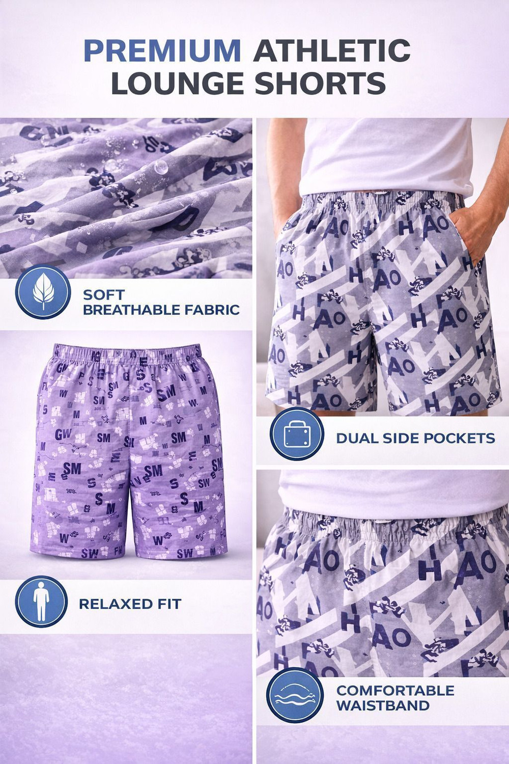 Image of HRX by Hrithik Roshan Printed Men Boxer