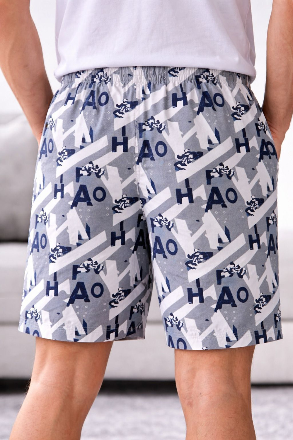 Image of HRX by Hrithik Roshan Printed Men Boxer