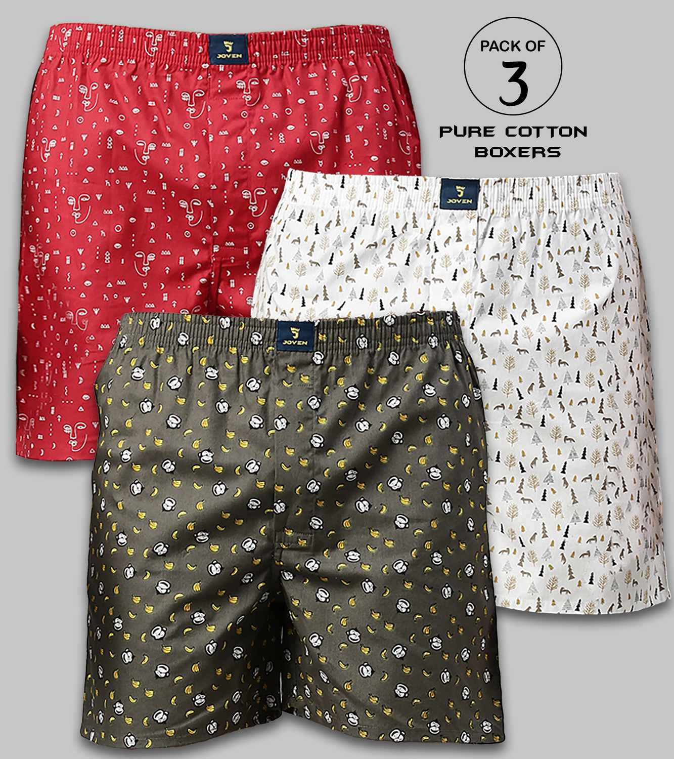 Image of JOVEN Printed Men Boxer