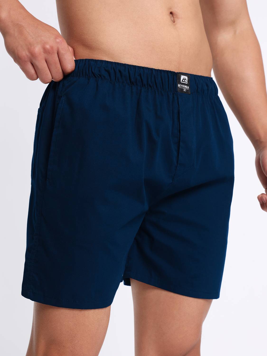 BEYOUNG Solid Men Boxer