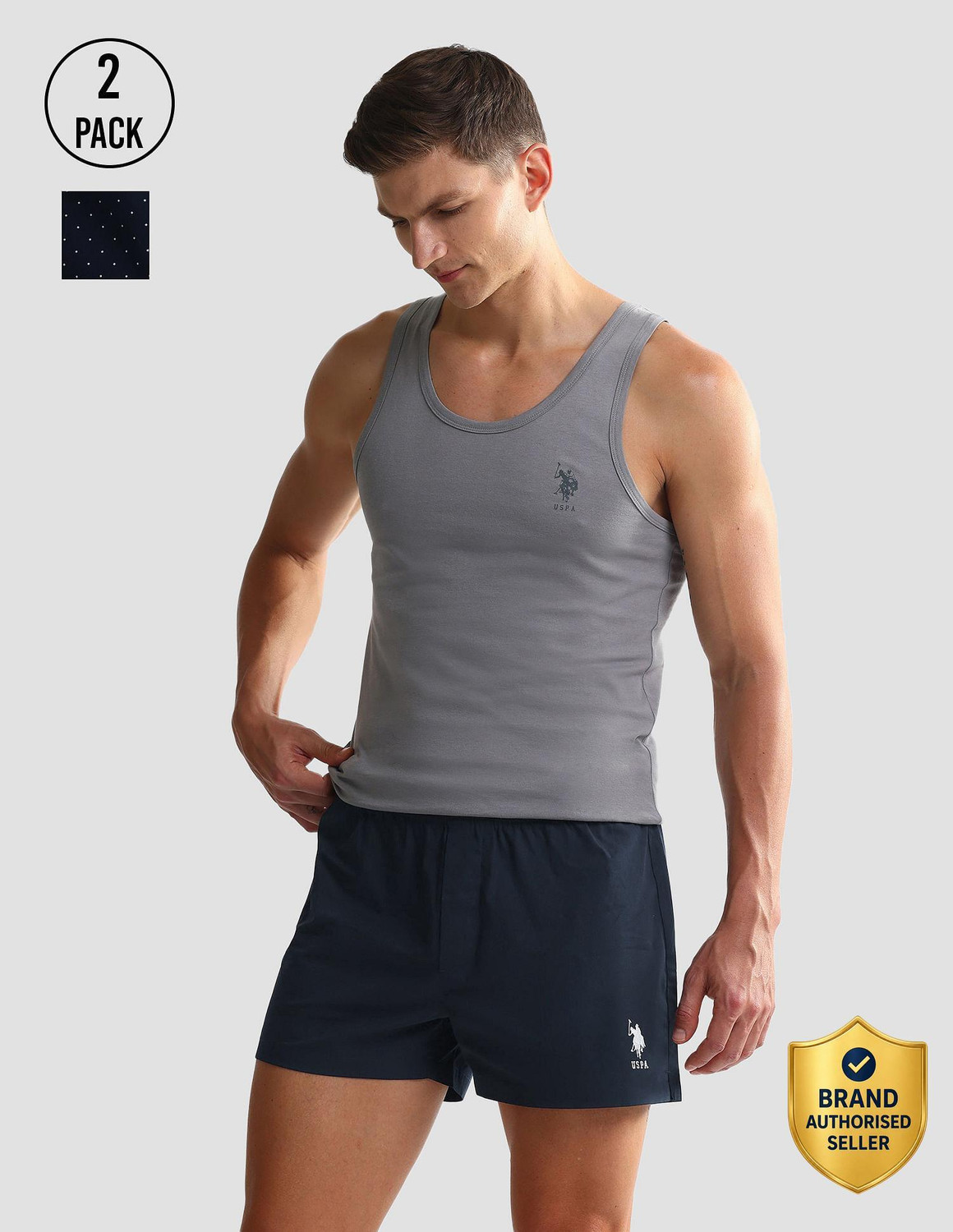 Image of U.S. POLO ASSN. Solid Men Boxer