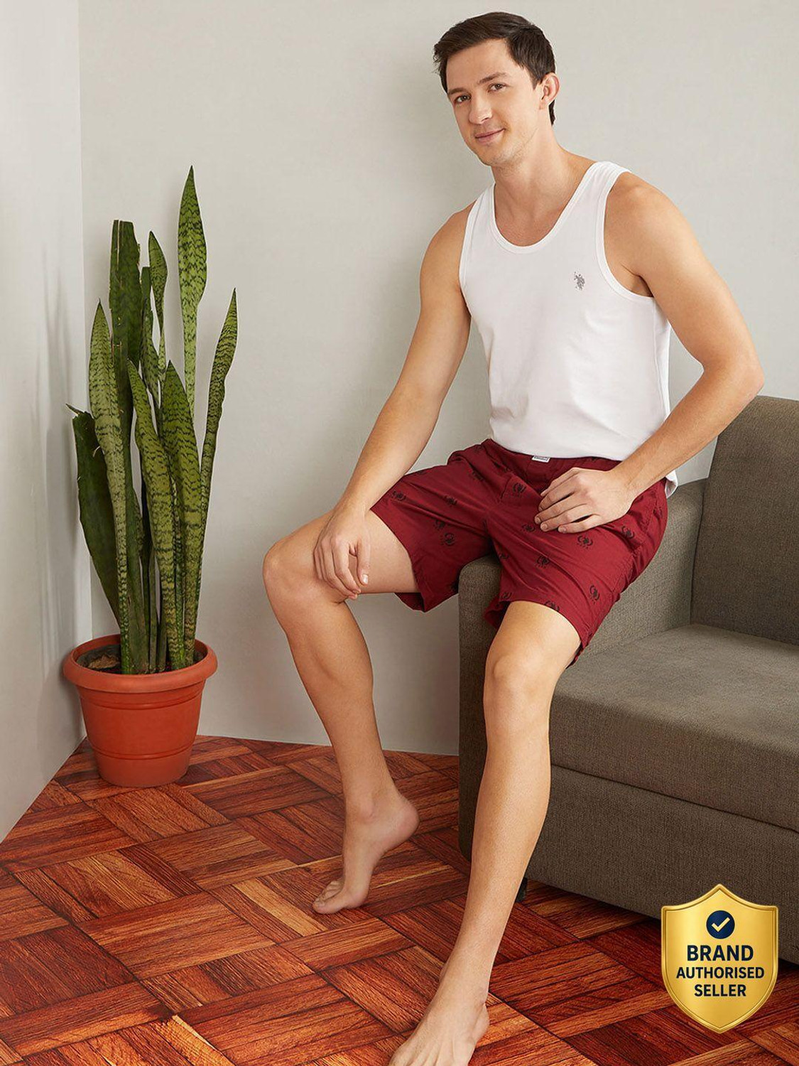 Image of U.S. POLO ASSN. Printed Men Boxer