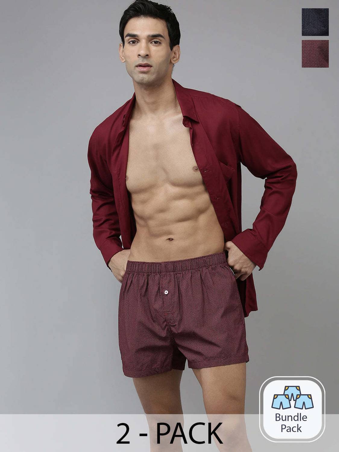 THE BEAR HOUSE Printed Men Boxer