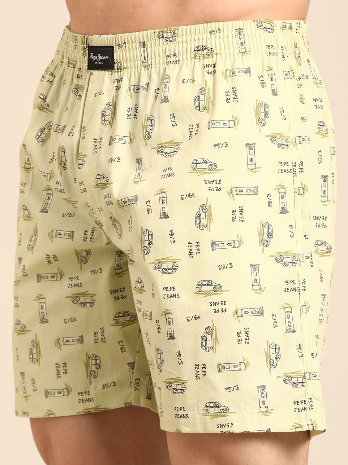 Image of Pepe Jeans Printed Men Boxer