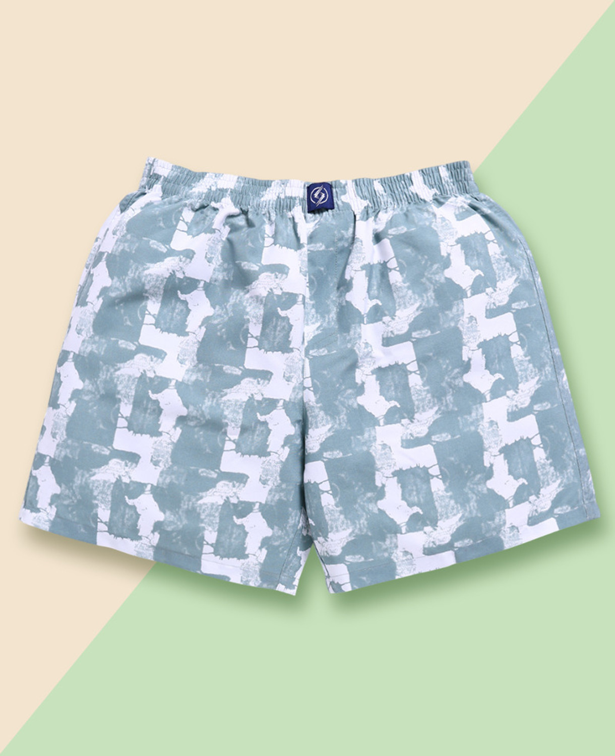 Image of SUPERSQUAD Striped, Printed Men Boxer