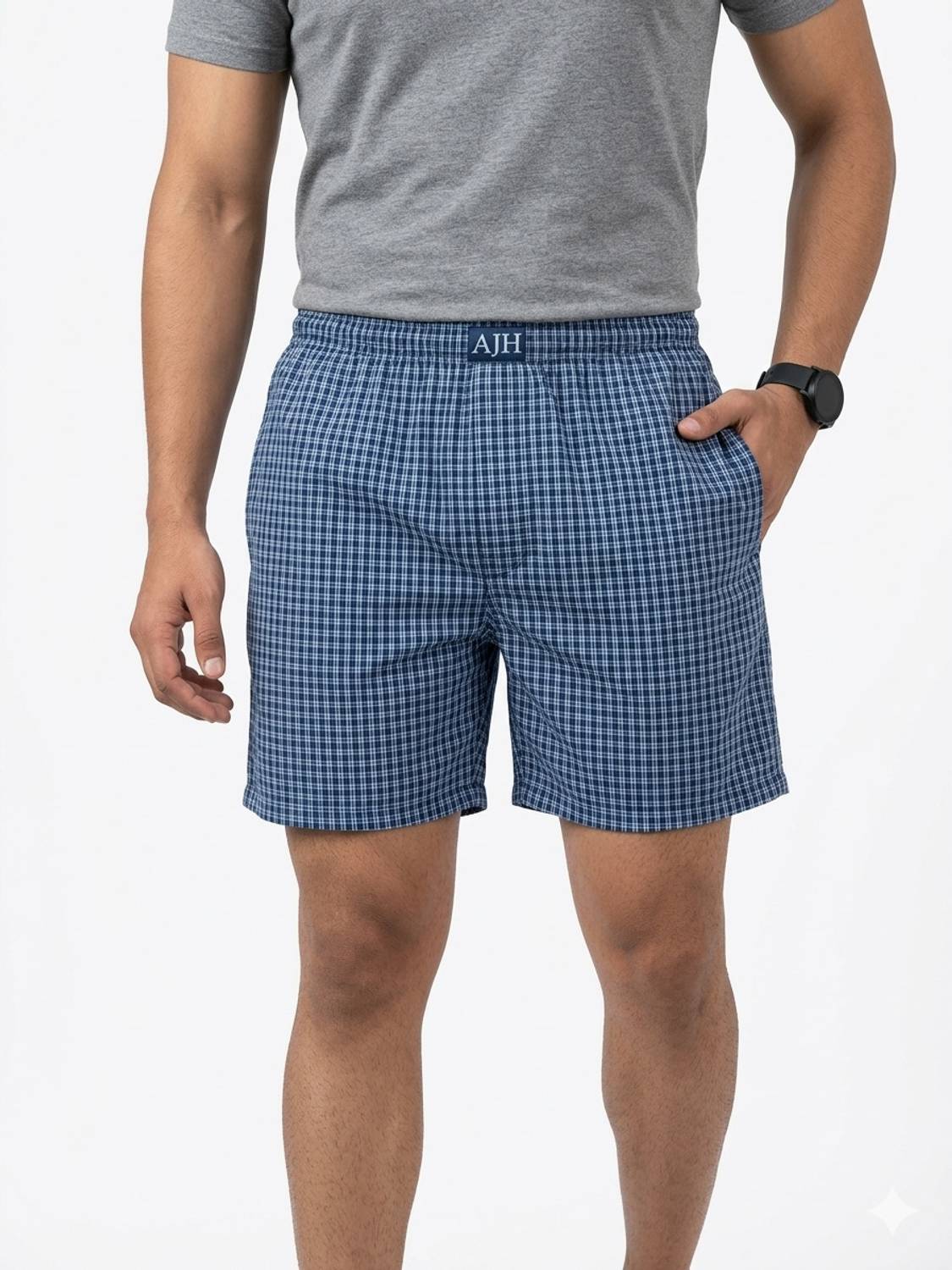 AJH FASHION Checkered Men Boxer
