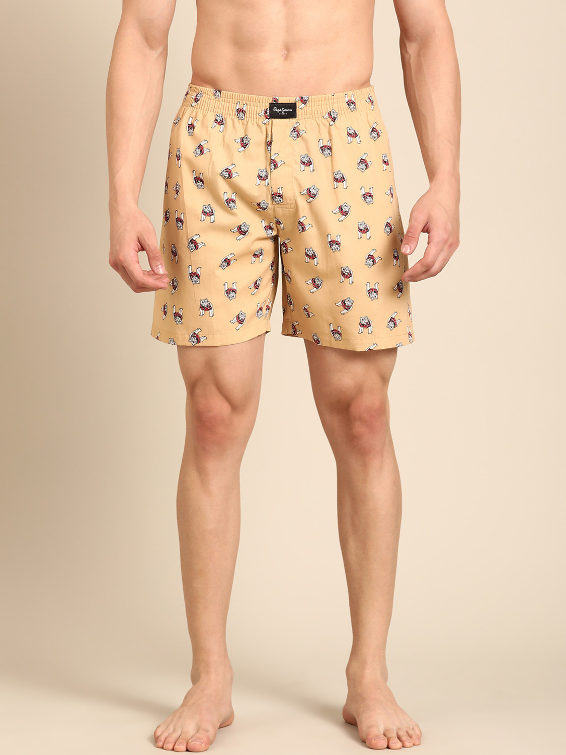 Image of Pepe Jeans Printed Men Boxer