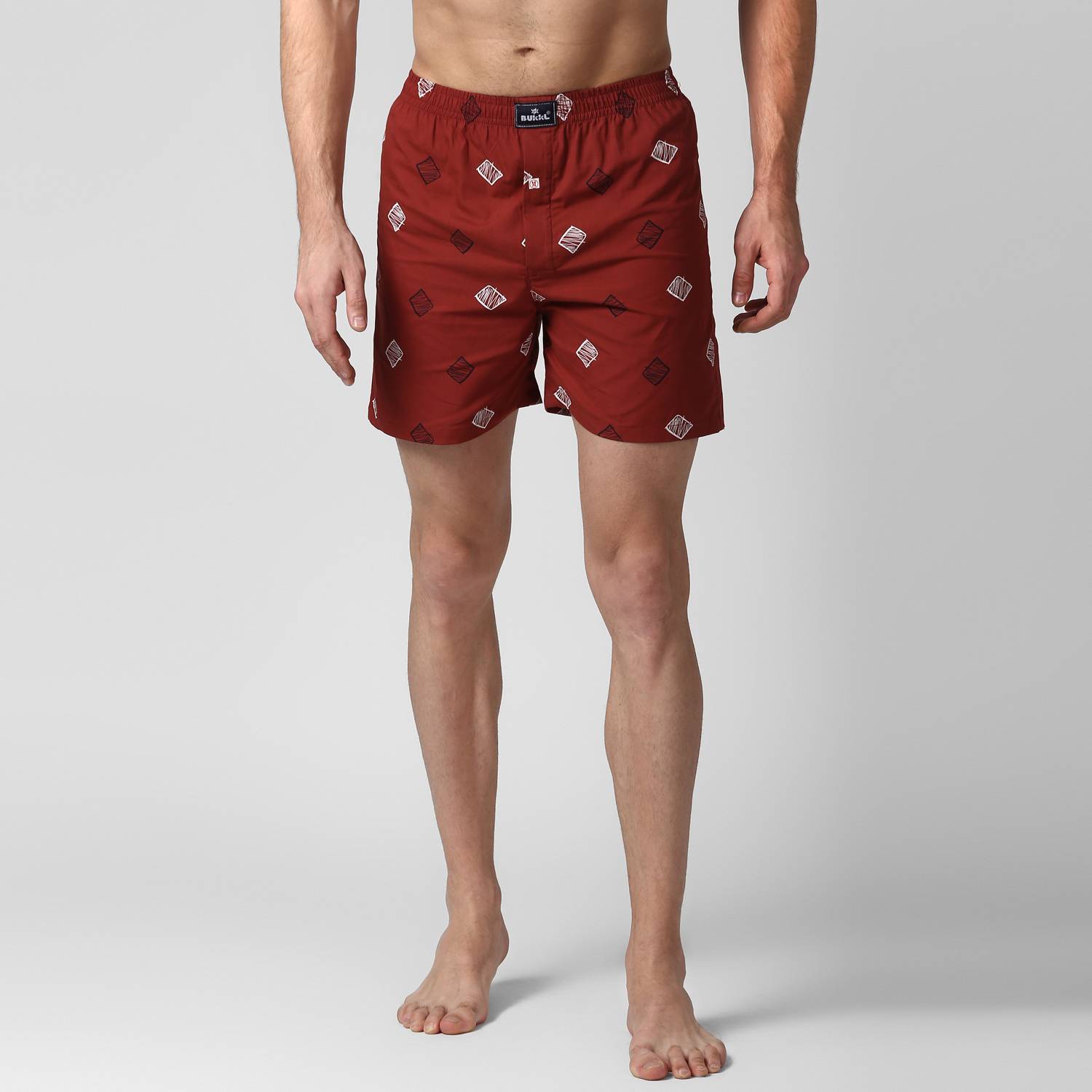 BUKKL Printed Men Boxer