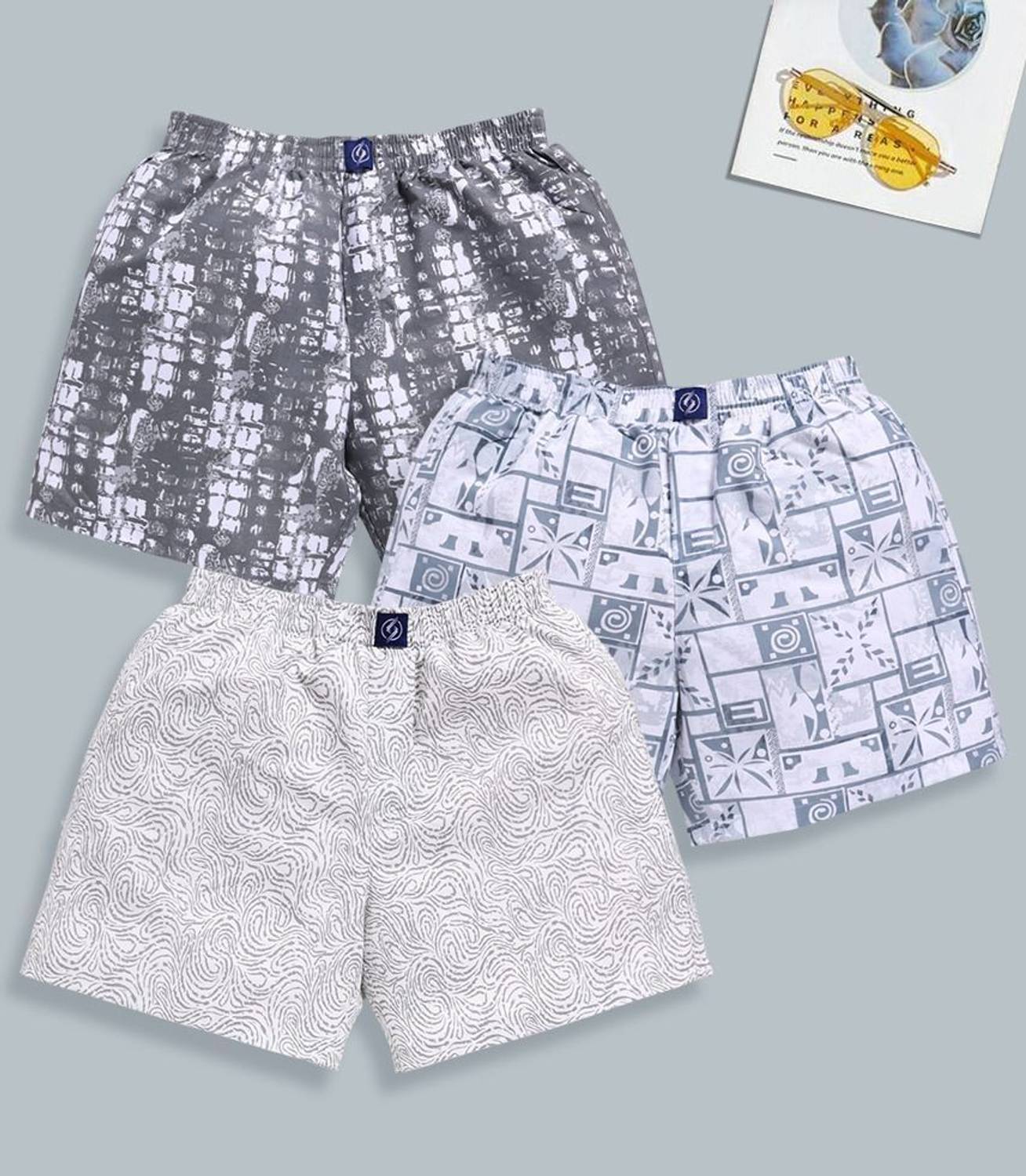 SUPERSQUAD Printed Men Boxer Pack of 3 - Image 1