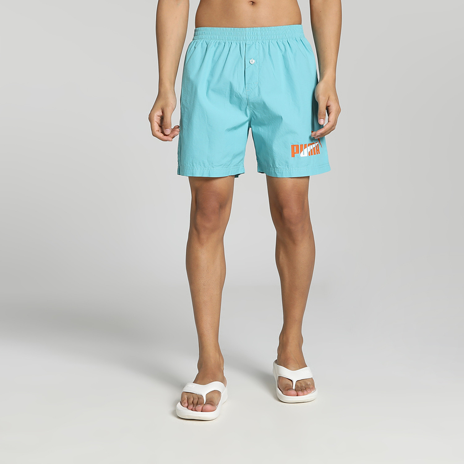 Image of PUMA Basic Woven Boxer IN-Pk of 1 Solid Men Boxer