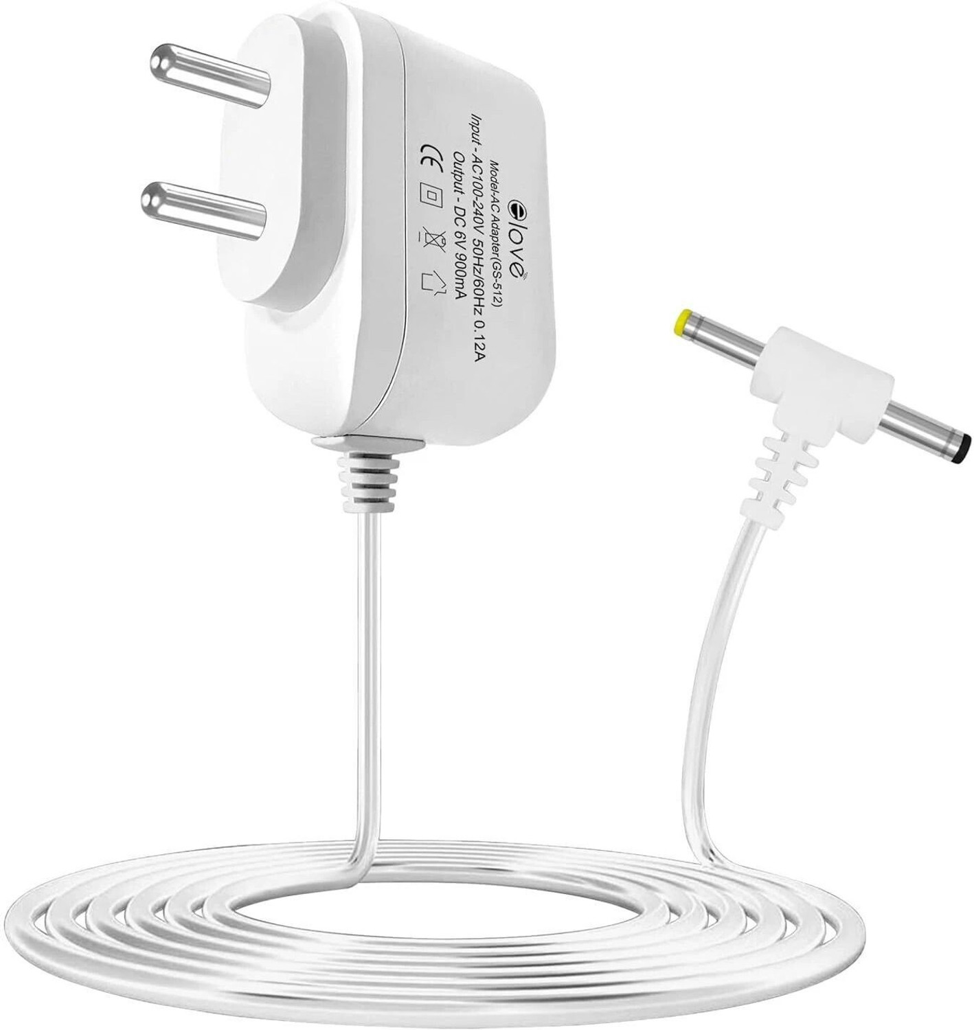 Image of ELOVE BP Adapter For Omron 5, 7 Series Blood Pressure Monitor AC /DC BP Machine Adapter Bp Monitor Adapter