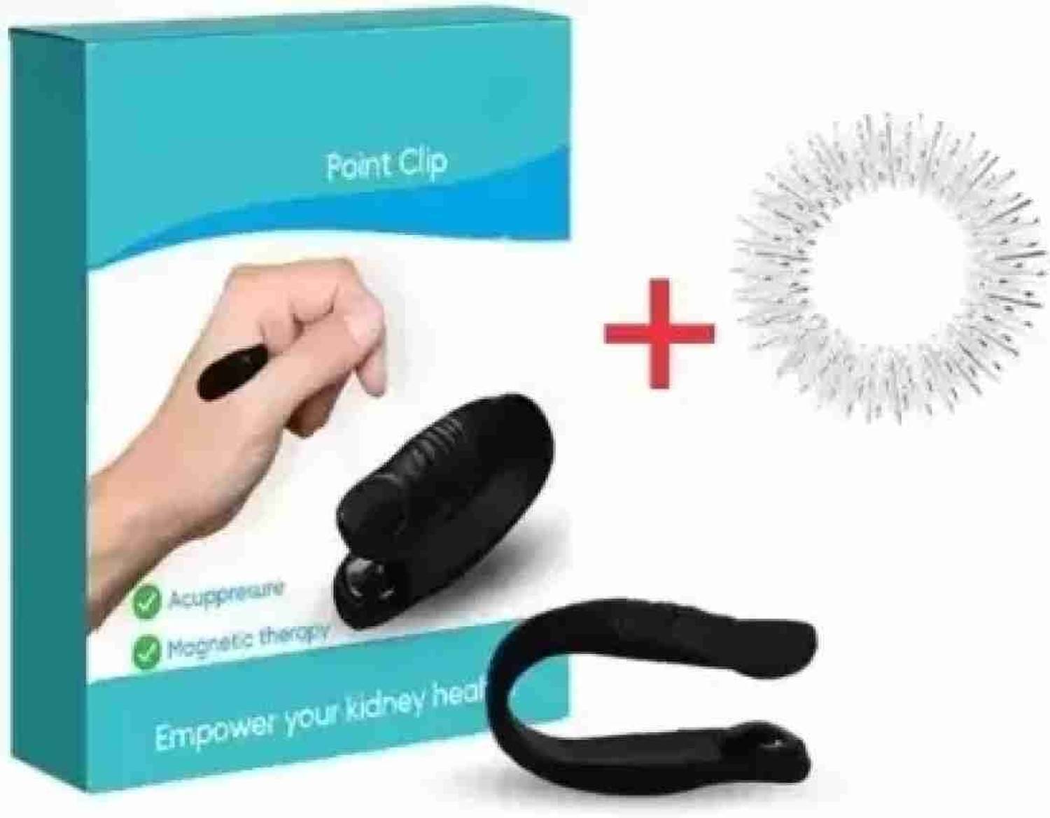 ABC APC1 Sugar Control LI4 Acupressure Point Clip, Migraine &Tenson Relief Massager Bp Monitor Adapter