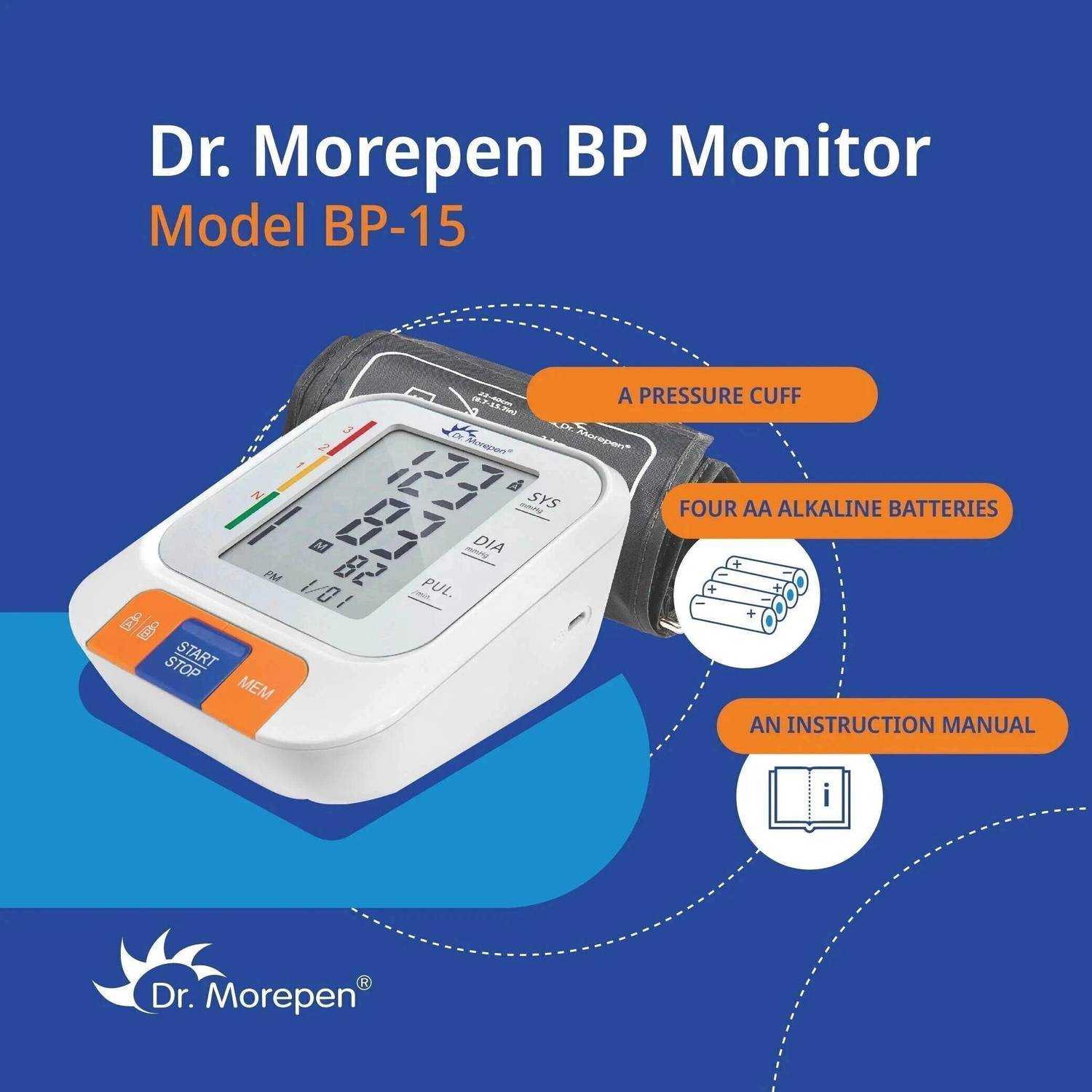 Dr. Morepen BP-15 BP Monitor - Image 5