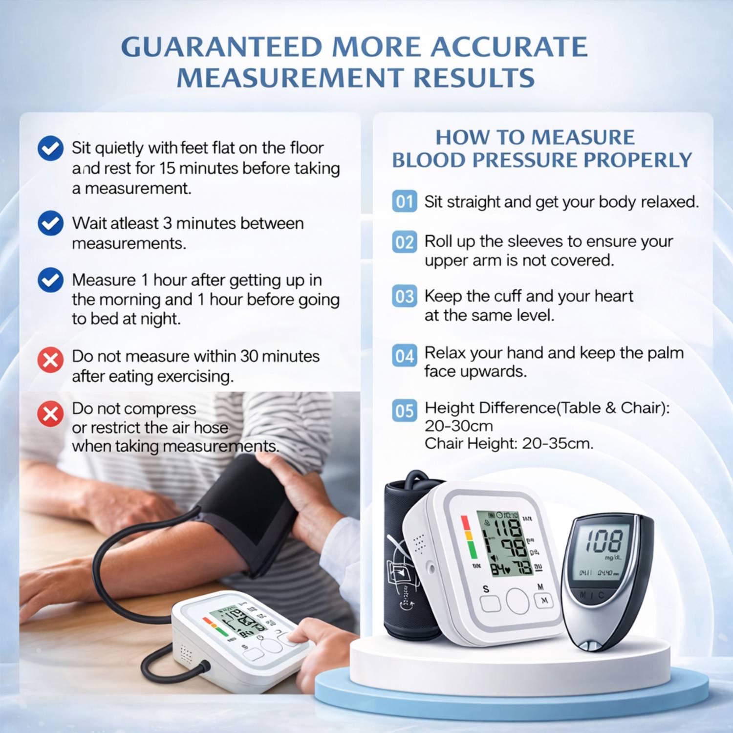 Balson AK-555 BP Monitor with AK-33 Glucose Monitor - Image 2