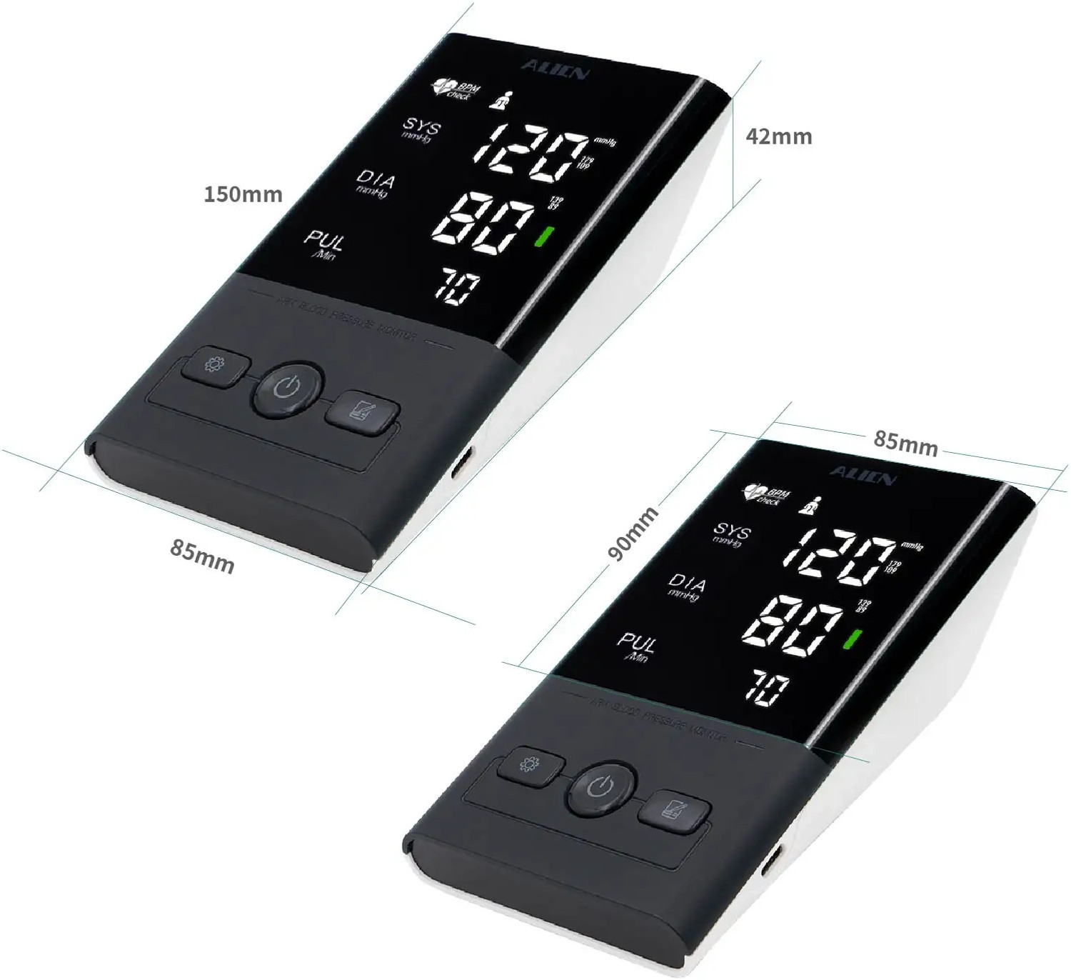 Image of BELENZO Automatic Digital Blood Pressure Machine USB Type C / Battery powered Bp Monito blood pressure monitor Bp Monitor