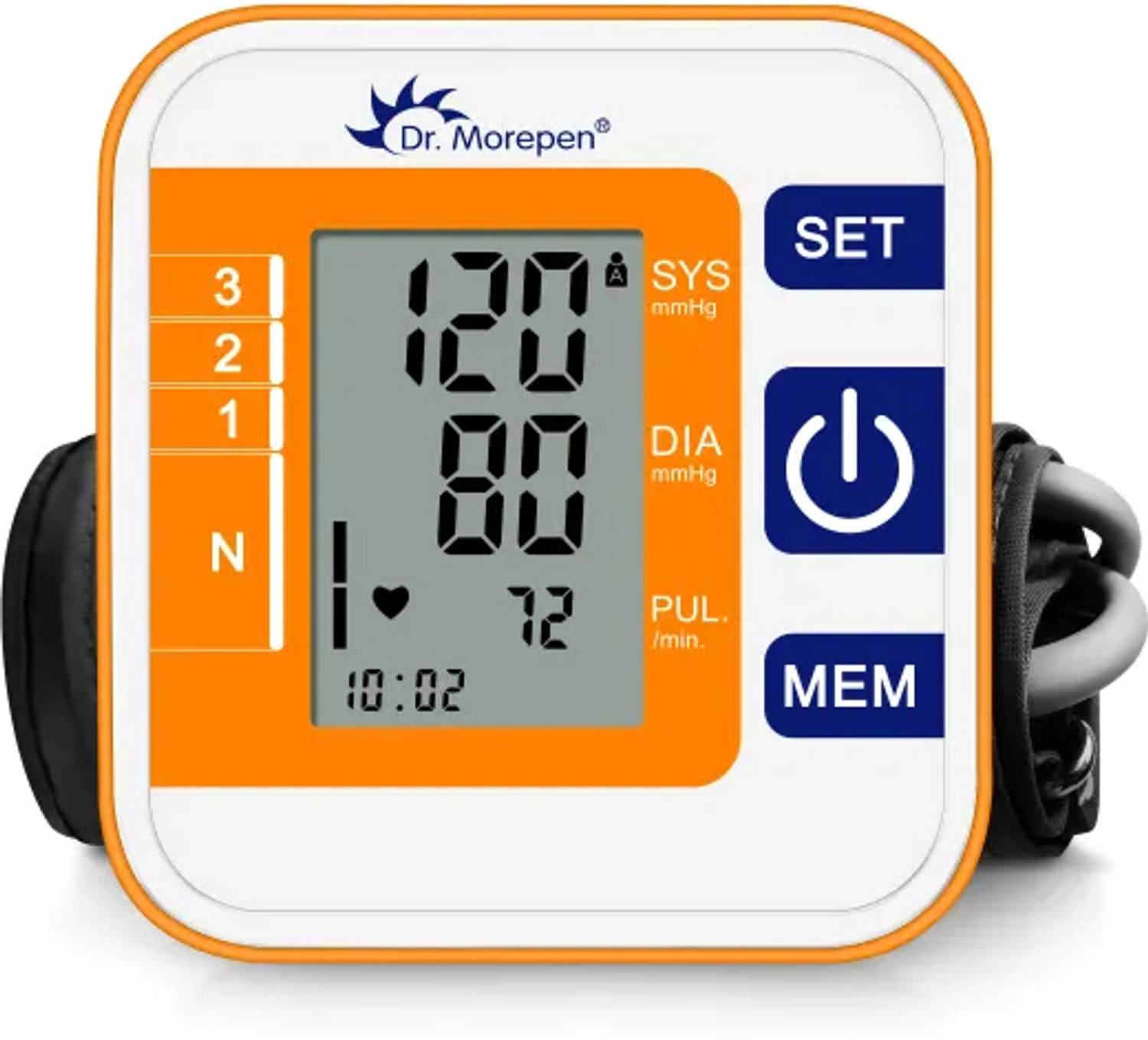 AMAZECARE Blood Pressure Machine with 4 Batteries Included BP-14 Bp Monitor