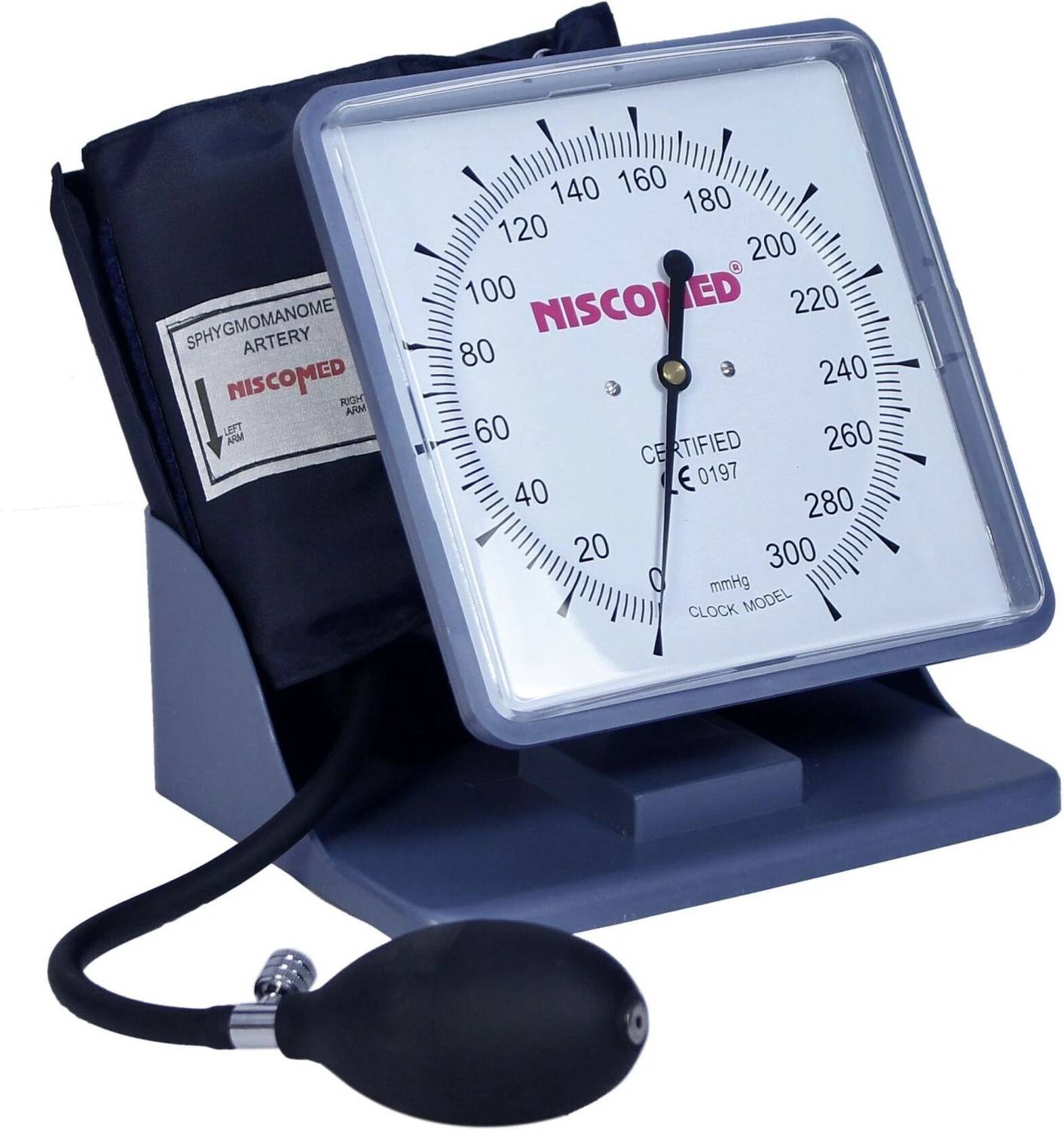 NISCOMED PW-217 Aneroid Sphygmomanometer Bp Monitor (Blue)