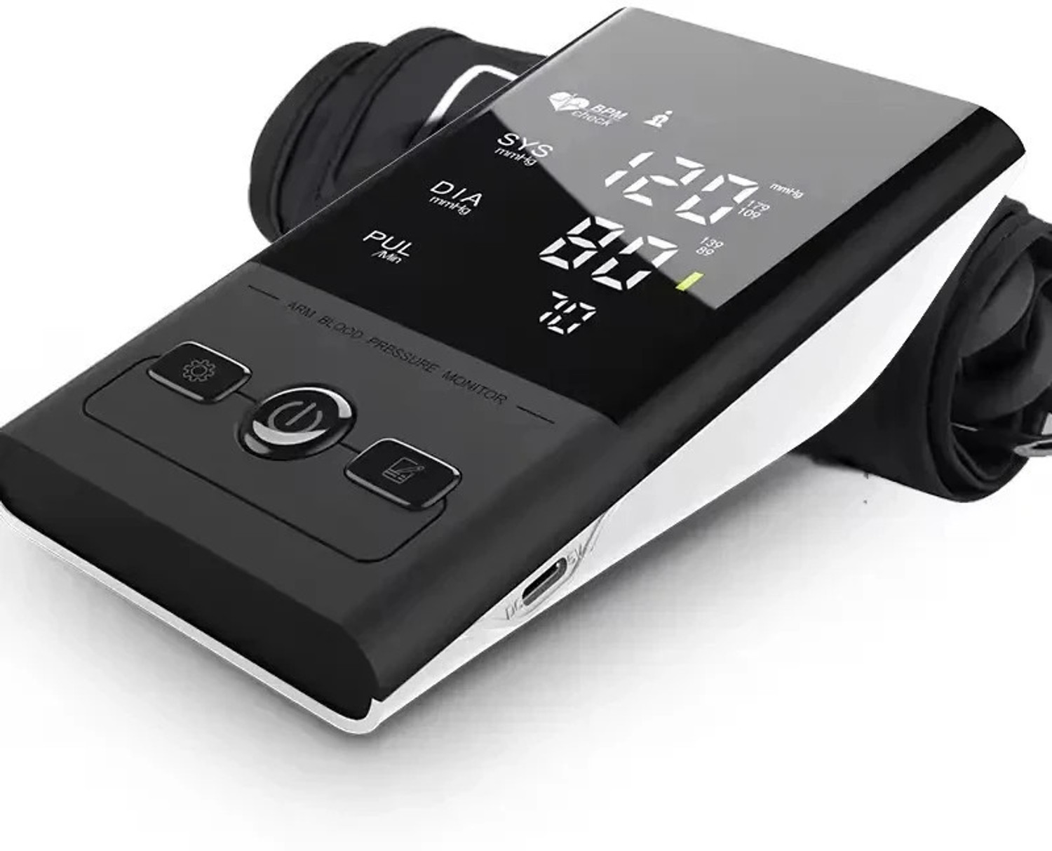 Image of BELENZO Automatic Digital Blood Pressure Machine USB Type C / Battery powered Bp Monito blood pressure monitor Bp Monitor