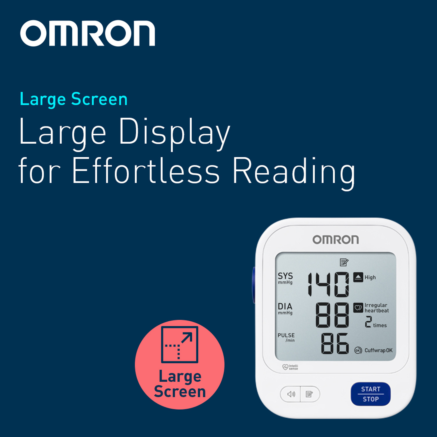 Image of OMRON HEM-716A With Voice Guide, Automatic Bp Monitor