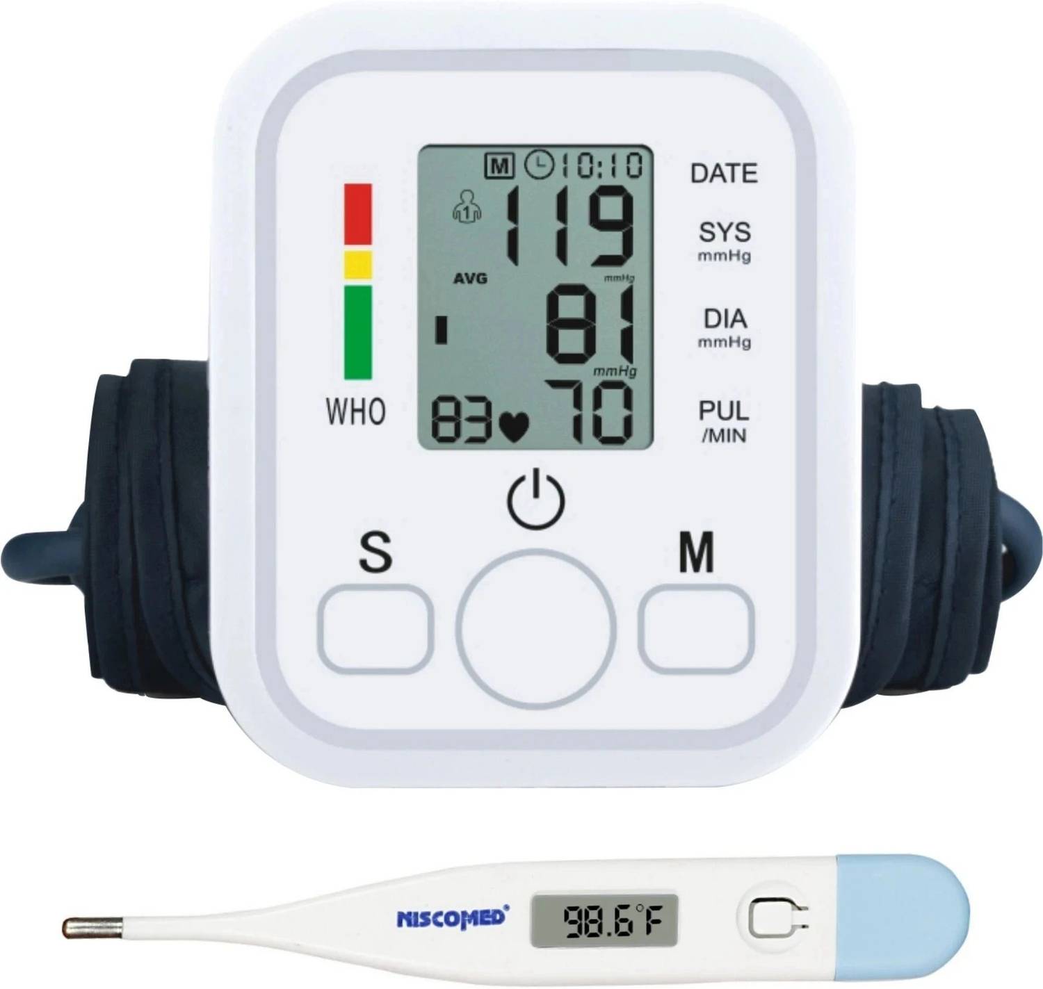 NISCOMED PW-222 PW-222 Bp Monitor (Off White)