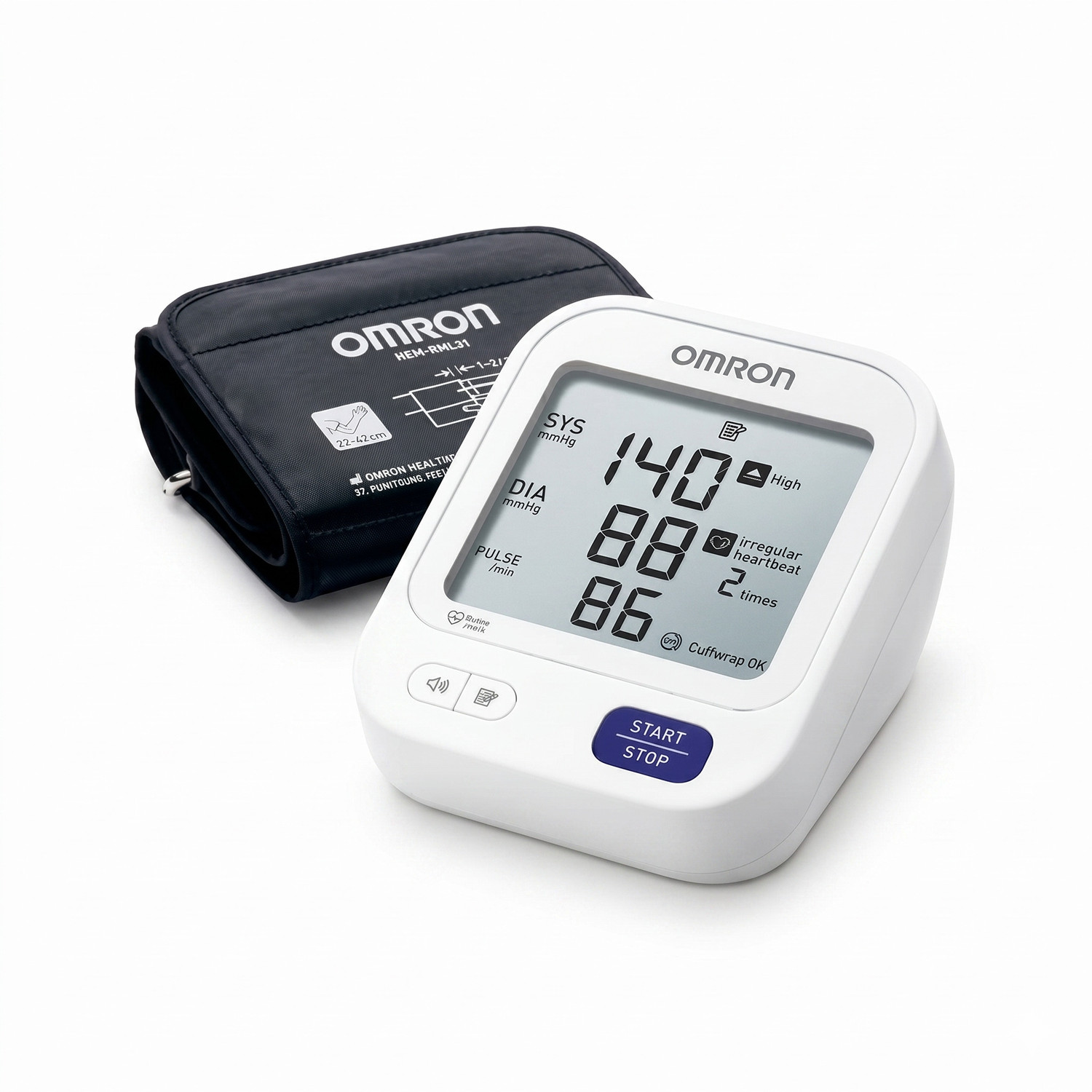 Image of OMRON HEM-716A With Voice Guide, Automatic Bp Monitor